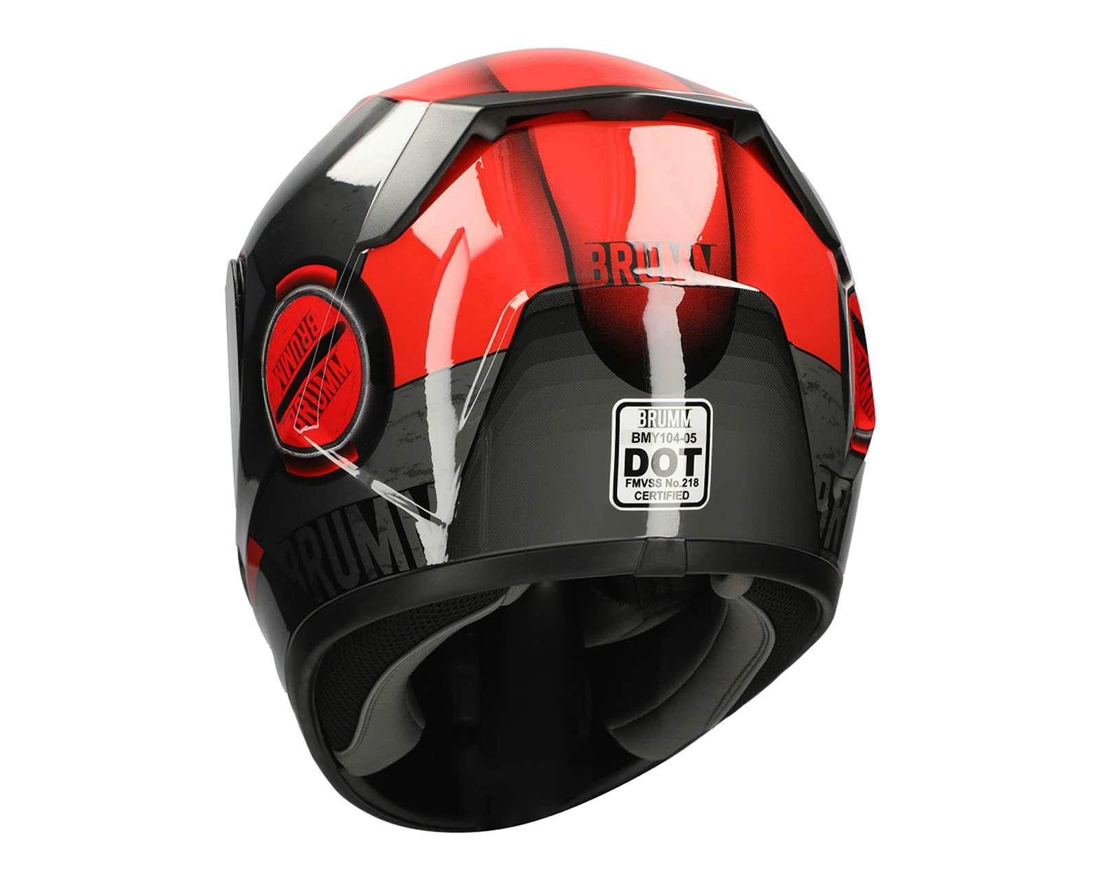 Foto 3 | Casco de Motociclista Infantil Brumm BMY104-05 Unitalla