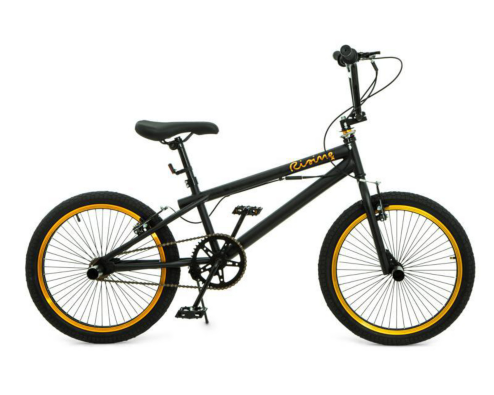 Foto 4 pulgar | Bicicleta Freestyle Rising Fit Ninja 20'' Negra