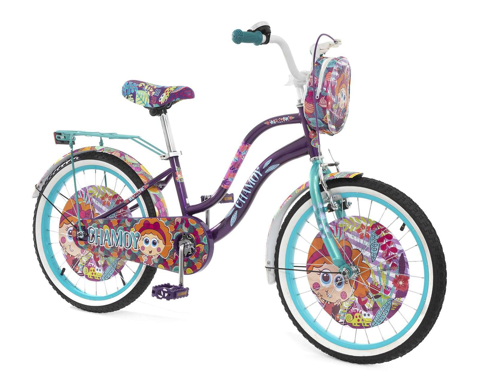 Foto 2 pulgar | Bicicleta Infantil Benotto Distroller Chamoy 20" Morado