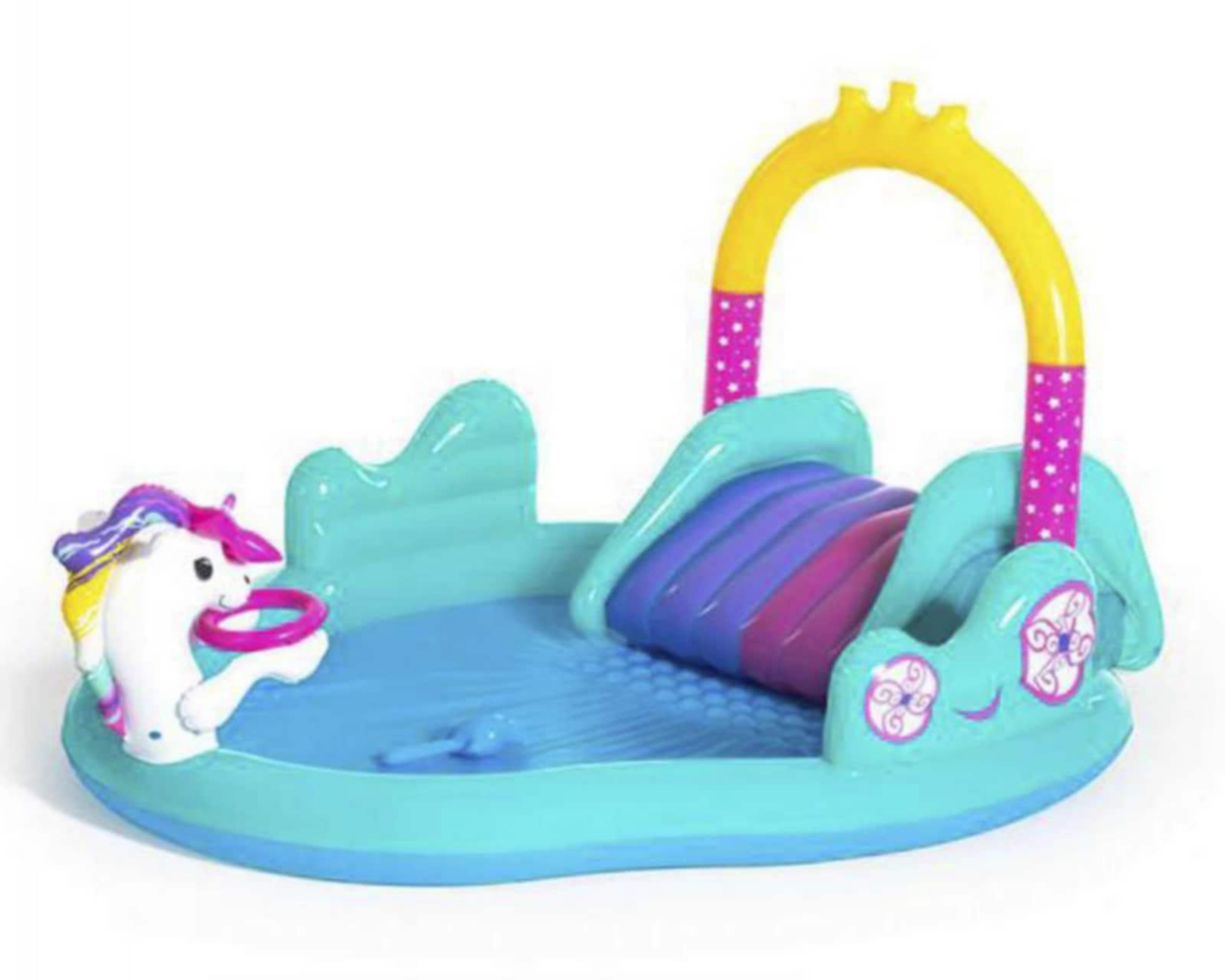 Foto 2 pulgar | Alberca Infantil Magical Unicorn Bestway 220 L 274 x 198 x 137 cm