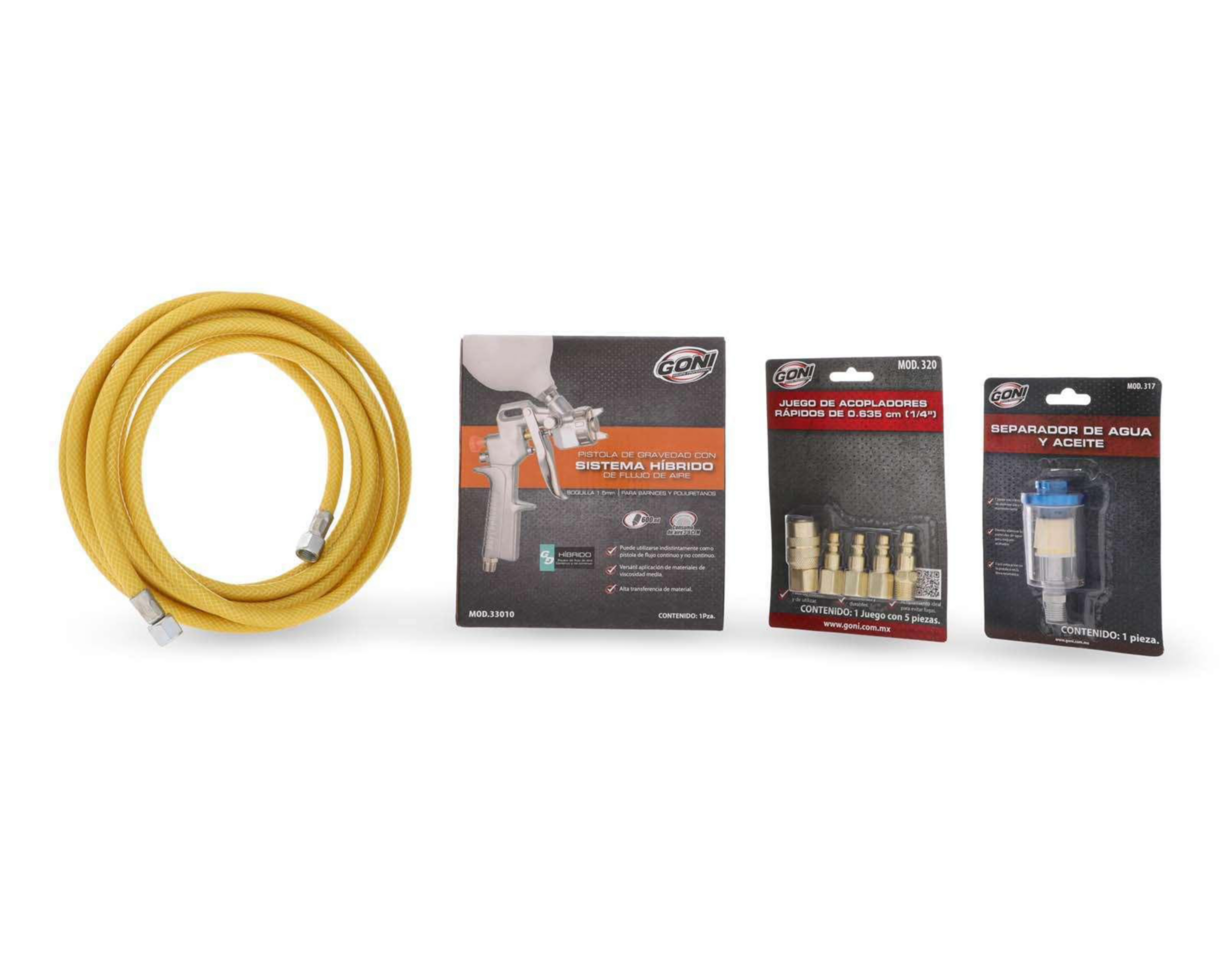 Pistola para Pintura Goni 33010C 600 ml $599