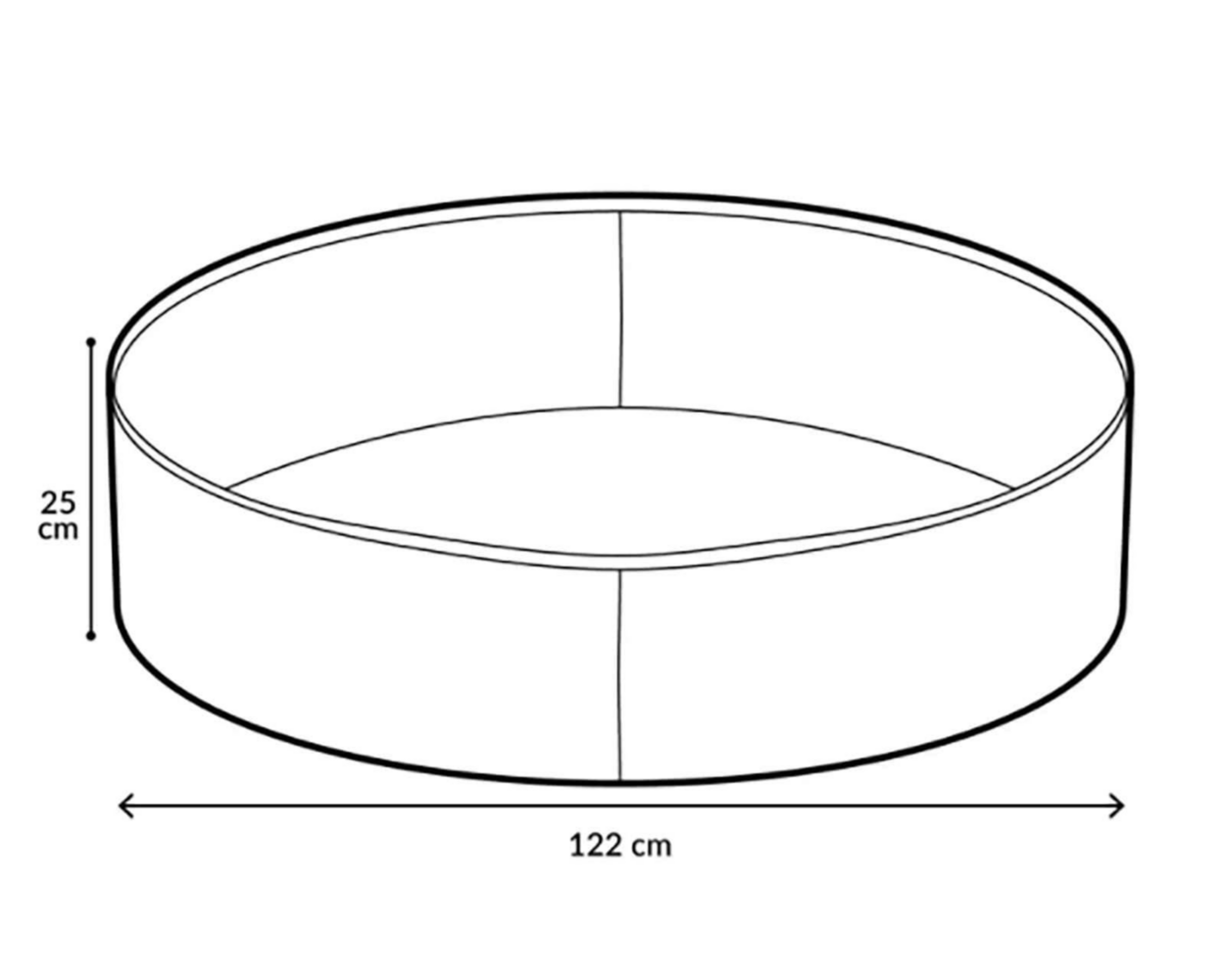 Foto 7 pulgar | Alberca Infantil Circular Bestway 435 L 122 x 25 cm