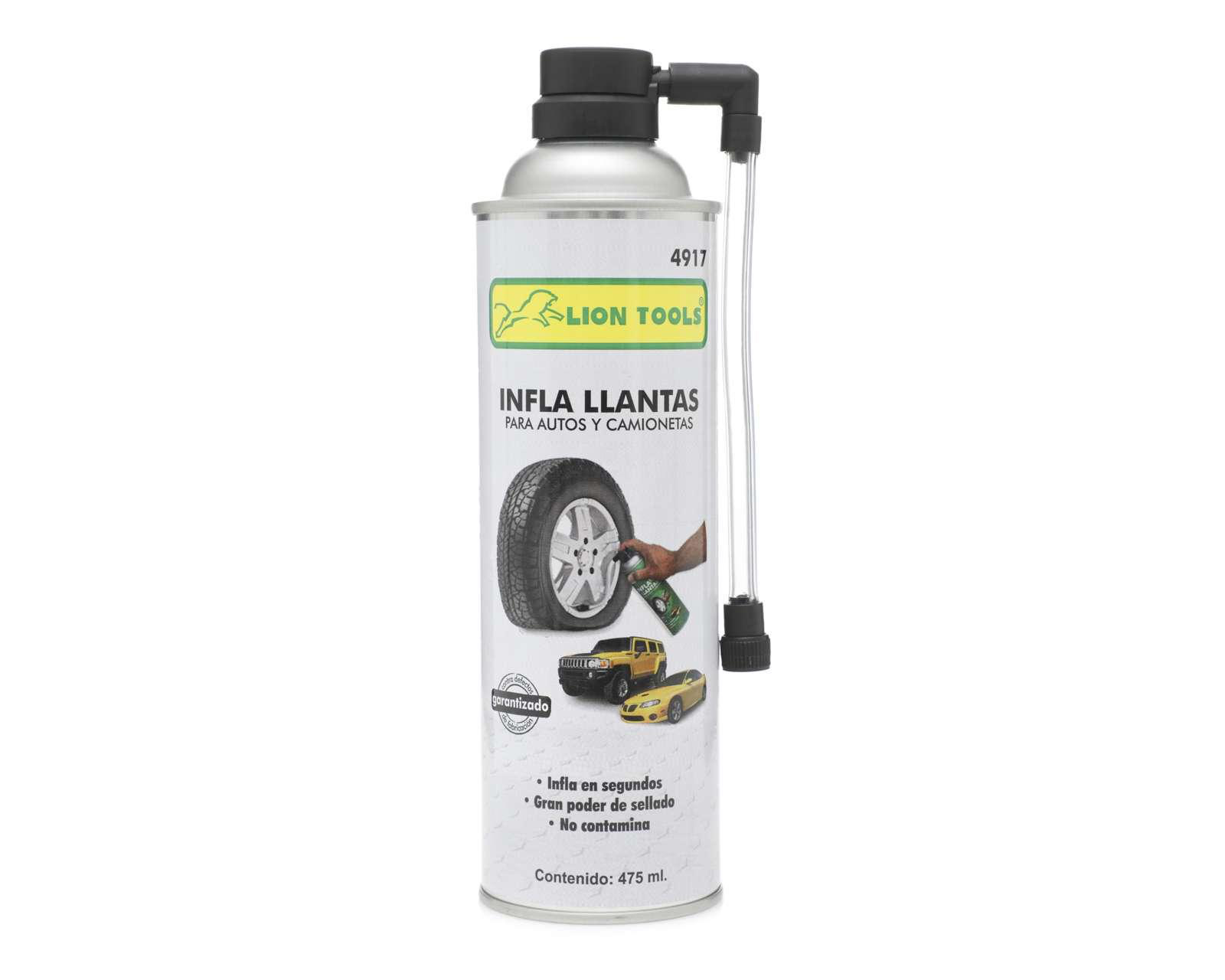 Foto 2 pulgar | Inflador de Llantas Lion Tools Aerosol 475 ml