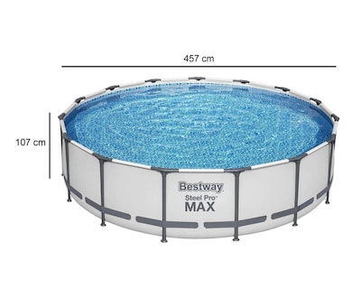 Foto 9 | Alberca Circular Bestway 14,970 L 457 x 107 cm