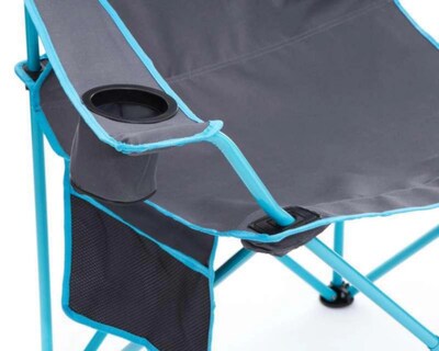 Foto 3 | Silla Plegable LF60227 Gris