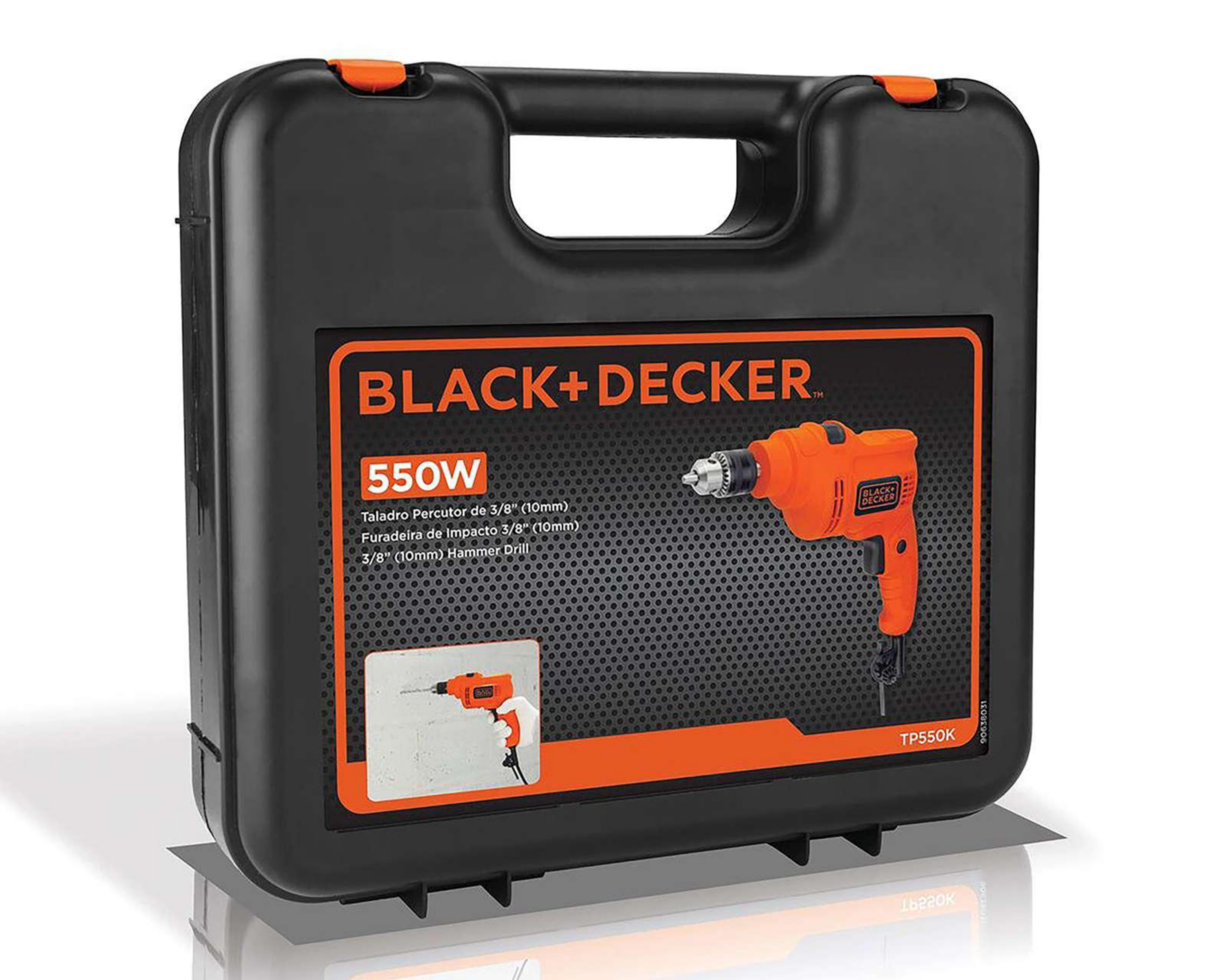 Foto 6 | Taladro Percutor Black+Decker TP550K-B33 550 W