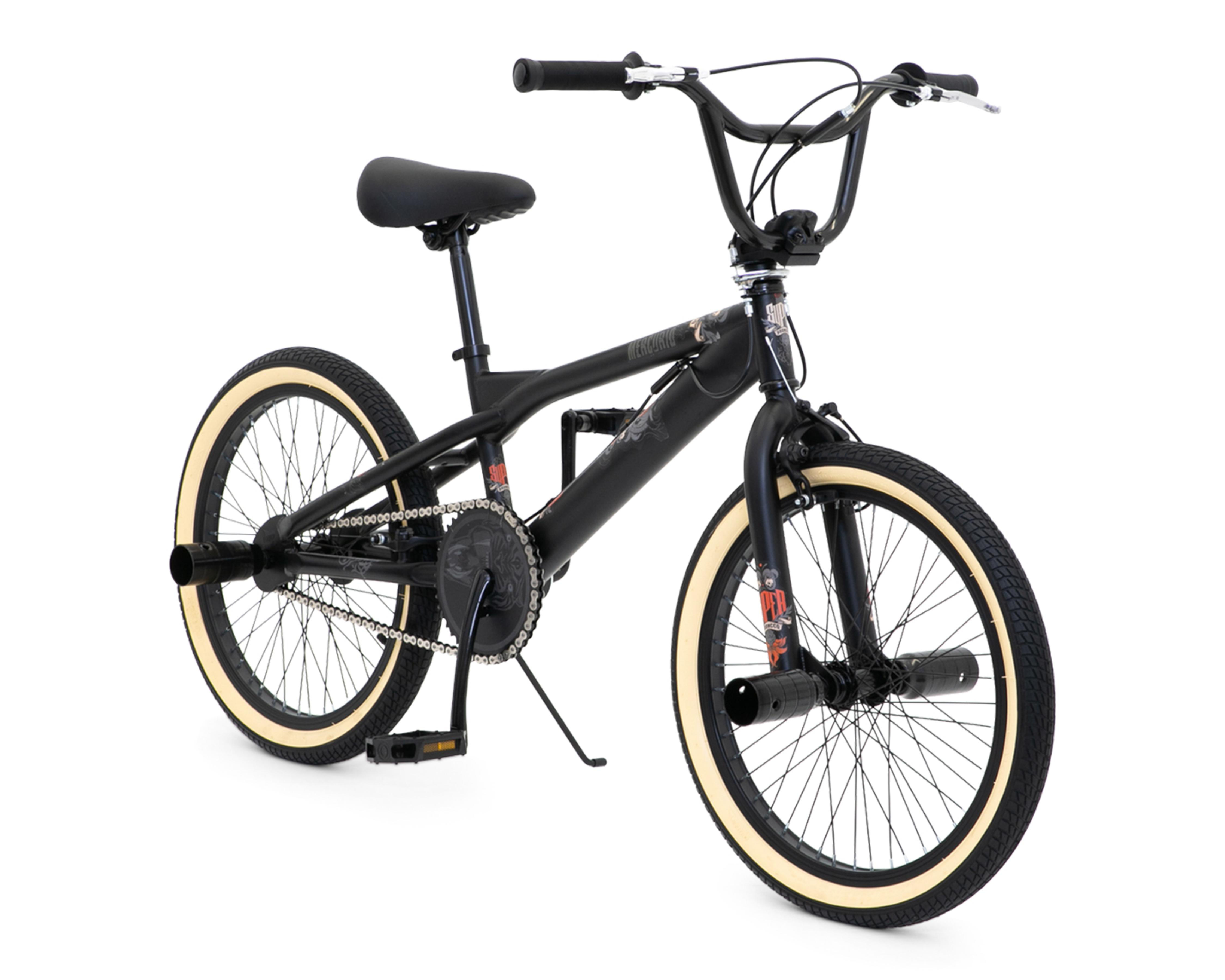 Foto 2 pulgar | Bicicleta Freestyle Mercurio Superbronco 20'' Negra