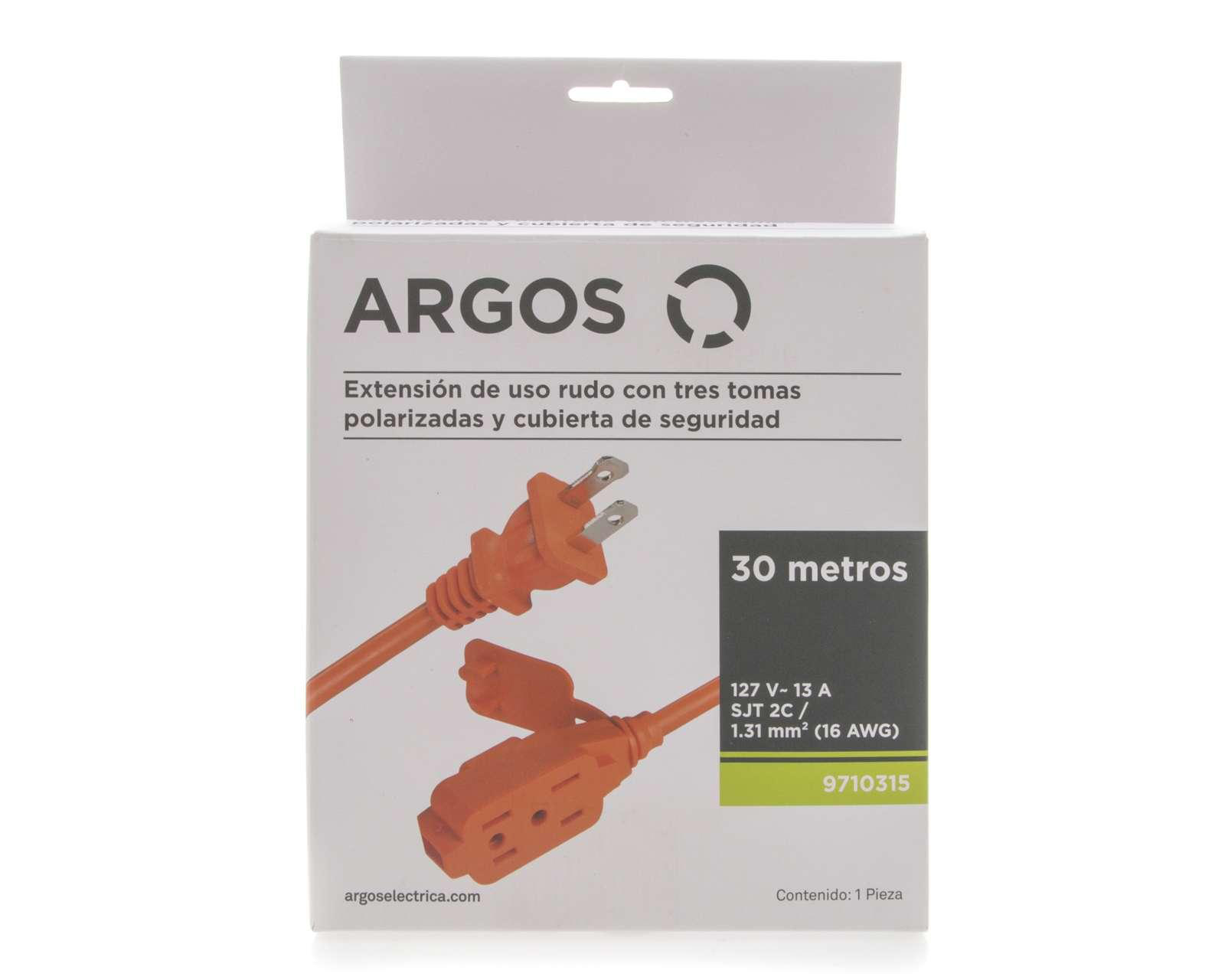 Extensión Eléctrica Argos 30 m $949