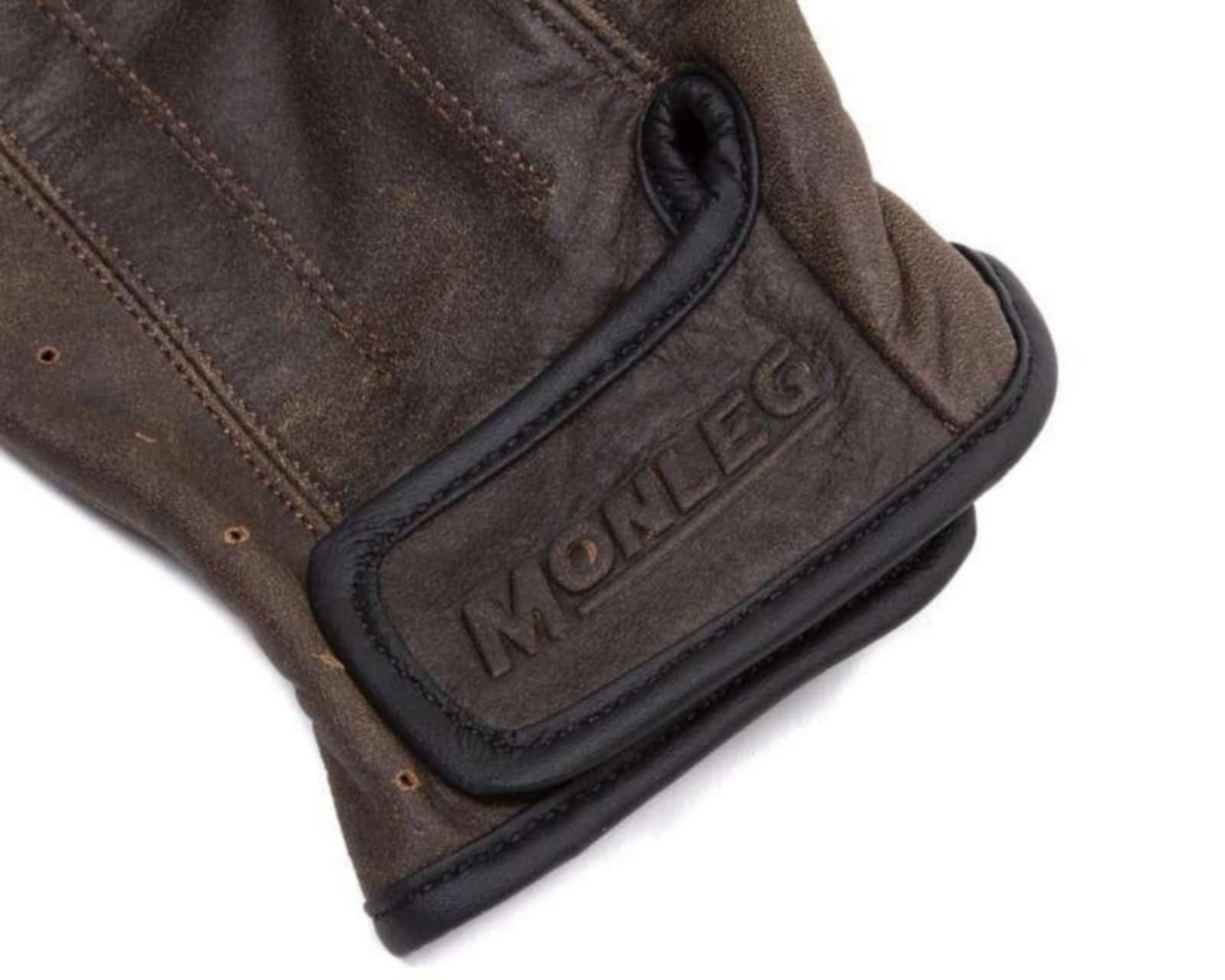 Foto 4 pulgar | Guantes de Piel para Motociclista Monleg Grandes