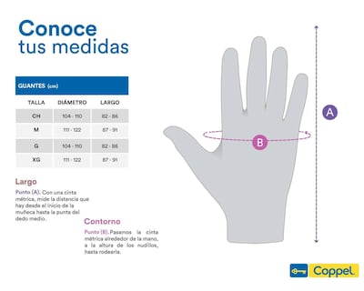 Foto 7 | Guantes de Piel para Motociclista Monleg Talla XL