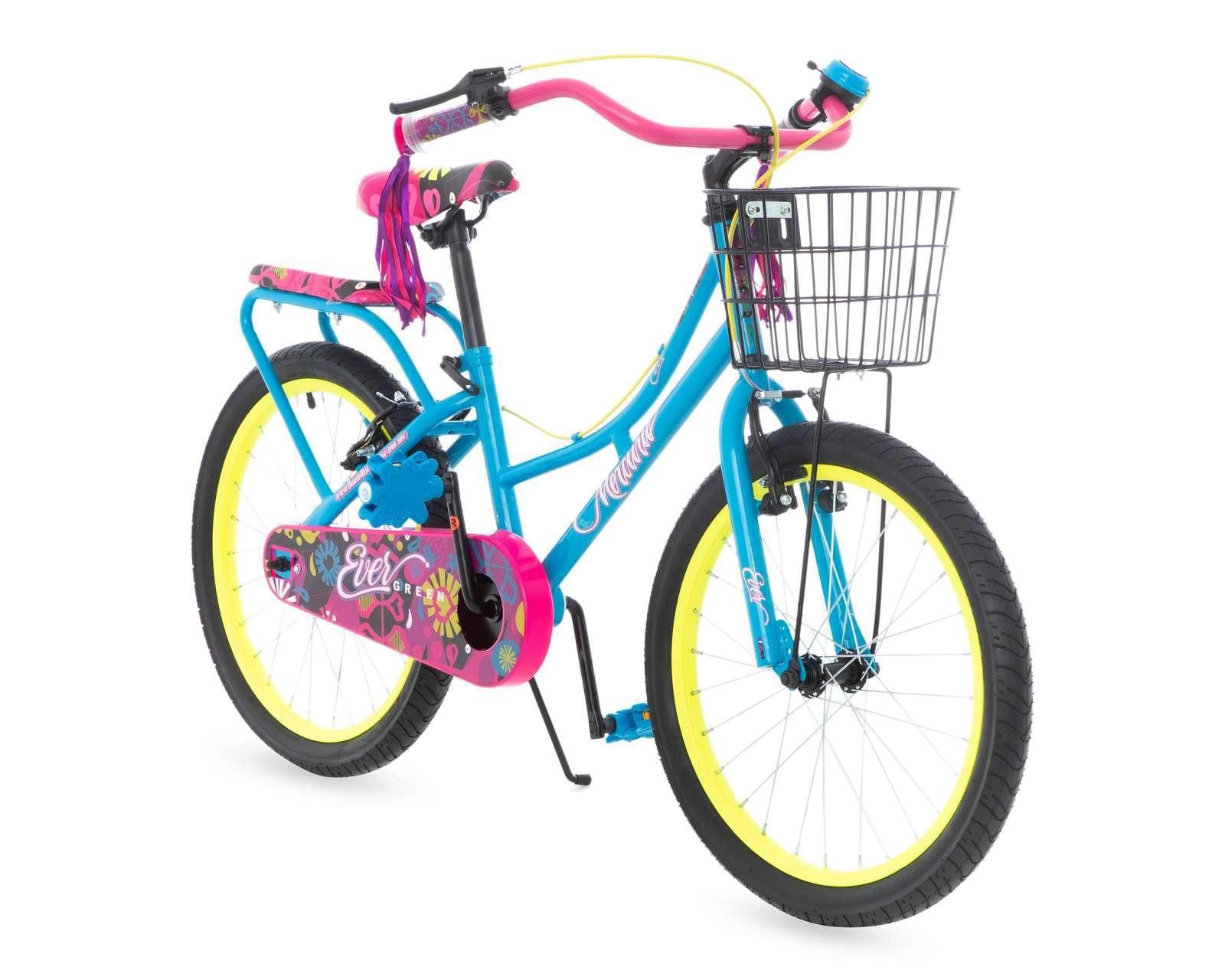 Foto 1 | Bicicleta Infantil Mercurio Evergreen 20" Azul