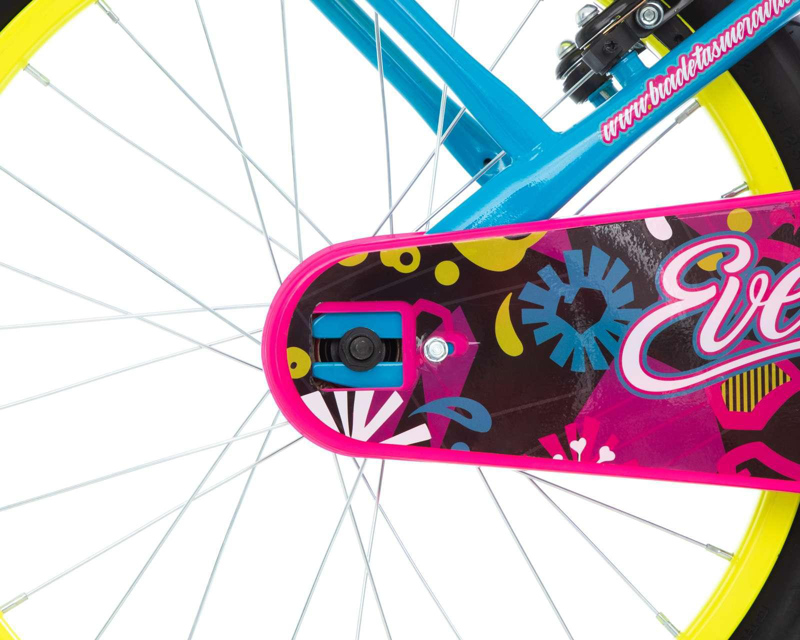 Foto 4 | Bicicleta Infantil Mercurio Evergreen 20" Azul