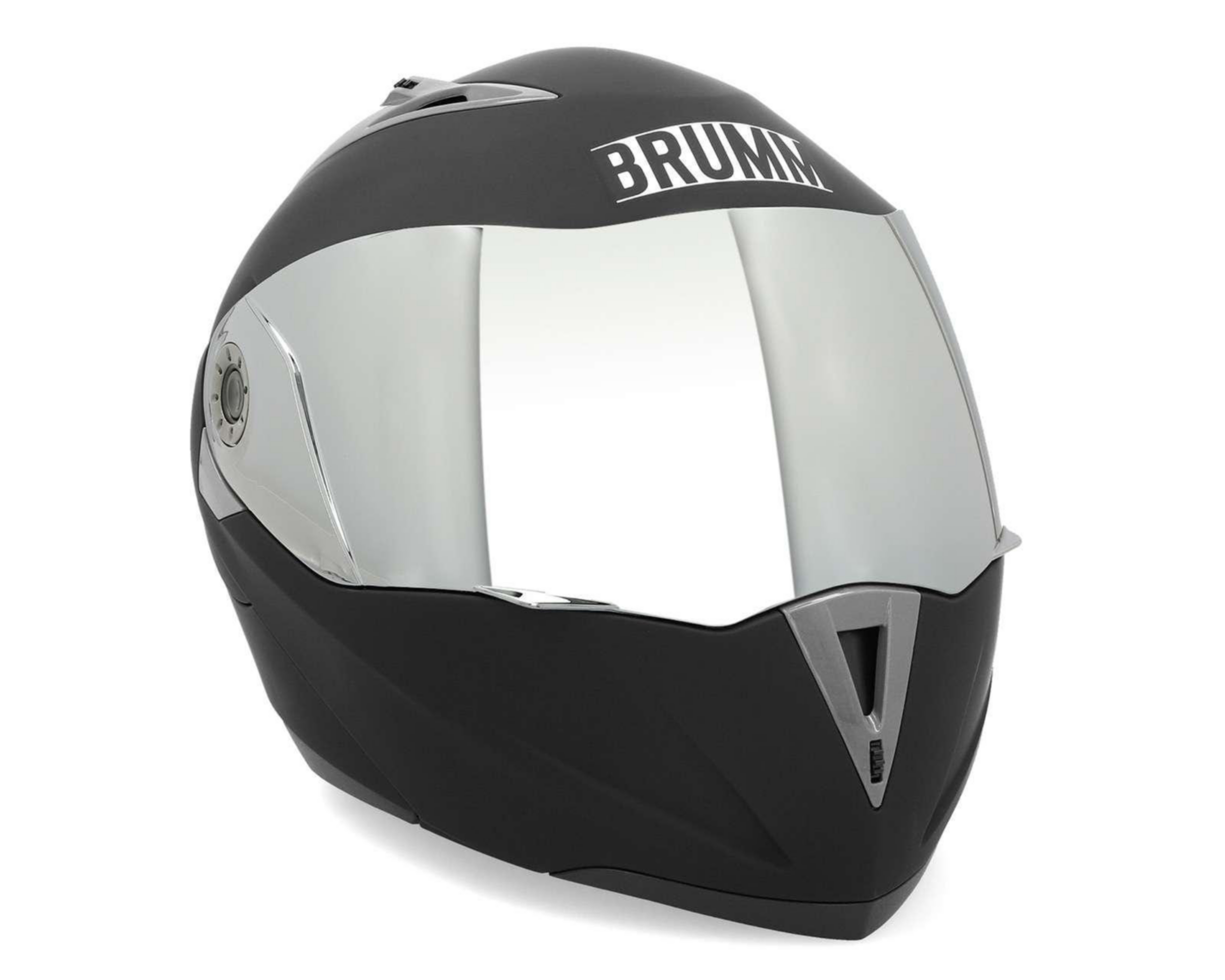 Foto 2 pulgar | Casco para Motociclista Brumm Grande Negro