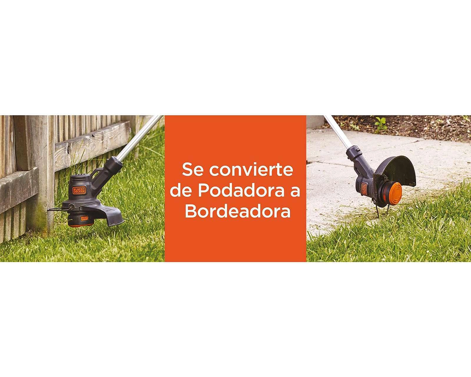 Foto 6 pulgar | Desbrozadora Inalámbrica 10" Black+Decker LST201-B3