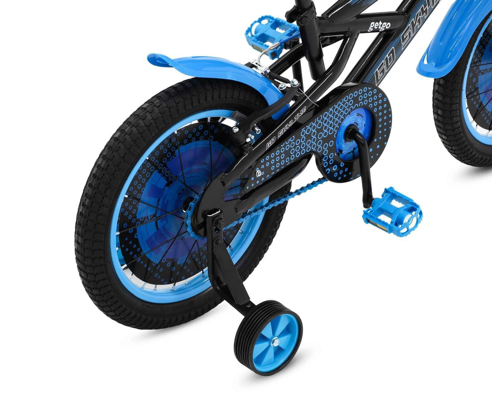 Foto 5 pulgar | Bicicleta Infantil Getgo Go Skyline 16" Azul