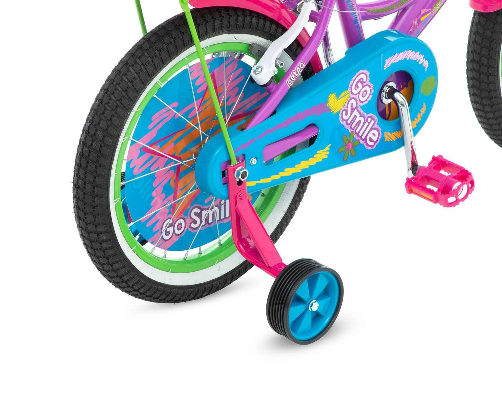 Foto 4 | Bicicleta Getgo Go Smile 16" Multicolor