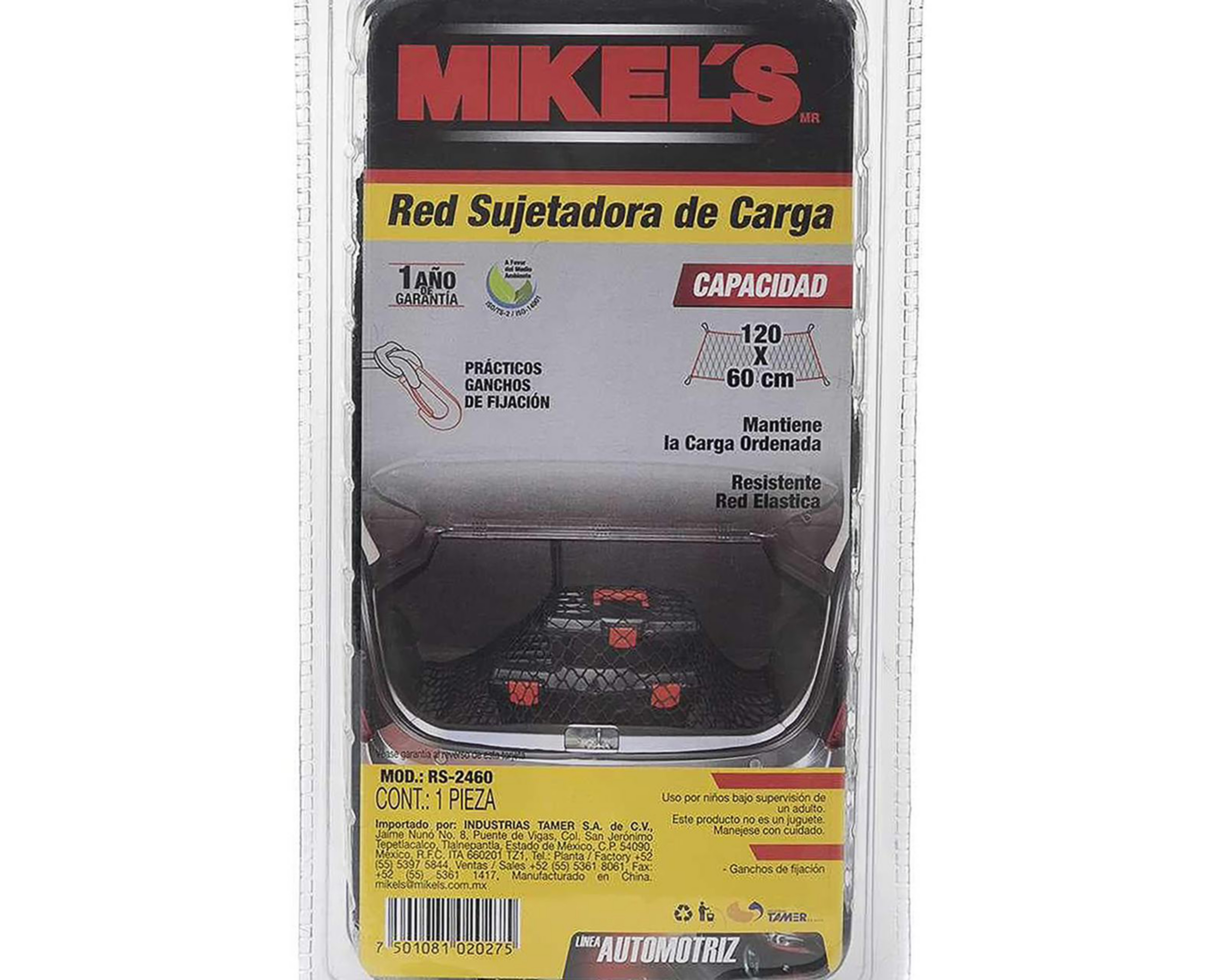 Foto 4 pulgar | Red Sujetadora de Carga Mikels