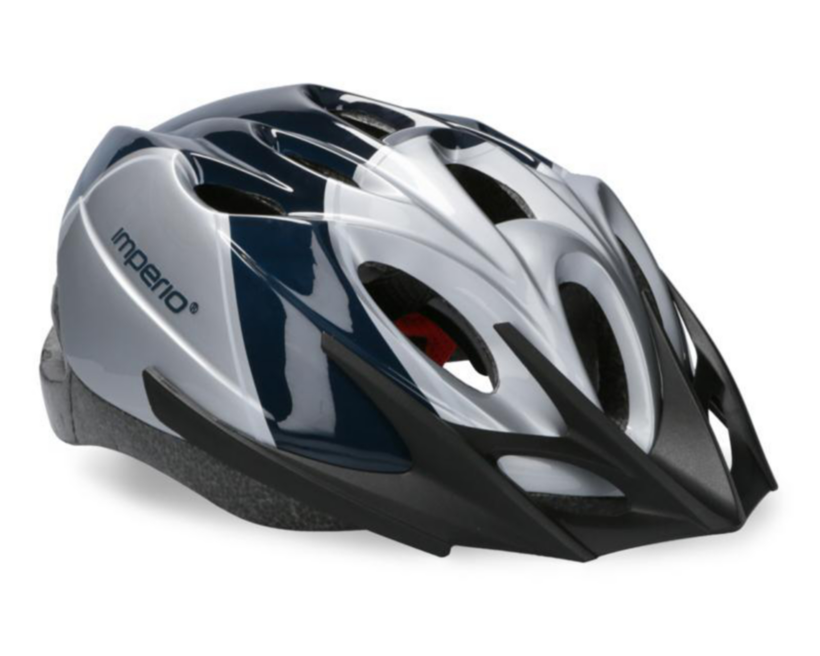 Casco para Ciclista Imperio Plata