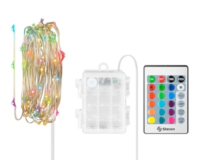 Foto 3 | Luces Led 065RGB 20 Luces Multicolor
