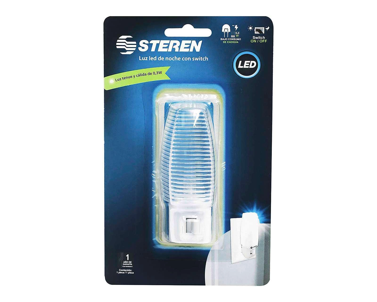 Luz de Noche Led Steren con Switch $77