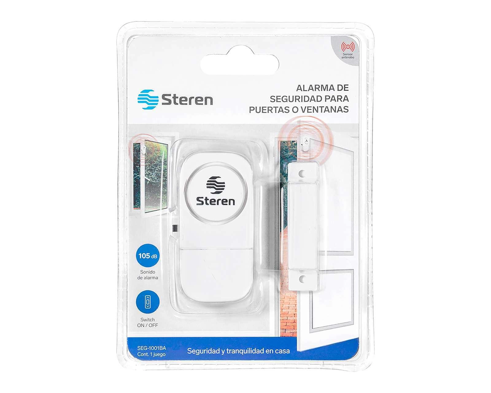 Foto 2 pulgar | Alarma de Seguridad para Puertas Steren Seg-1001ba