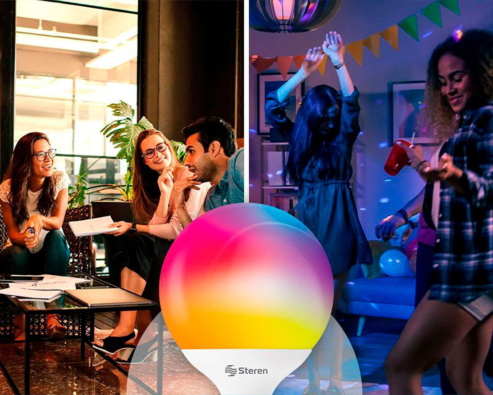 Foto 5 pulgar | Foco Inteligente LED Steren SHOME-LAM