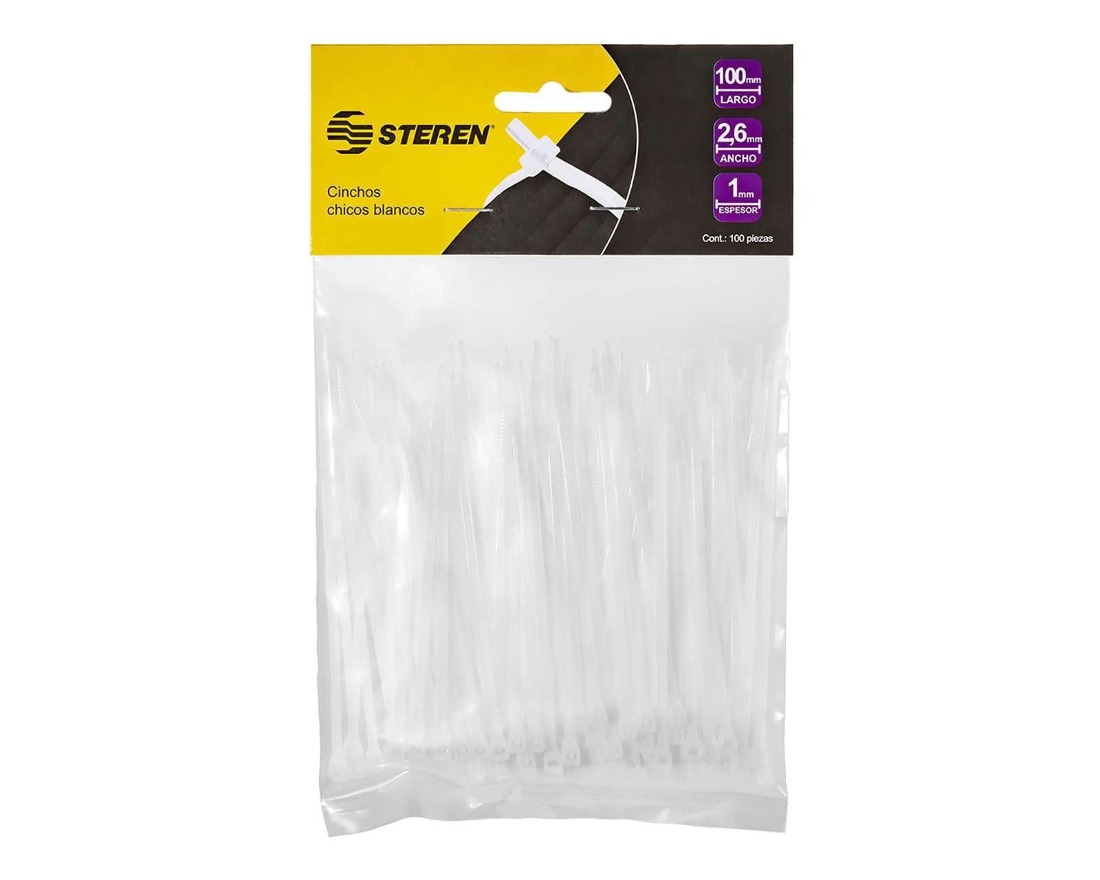 Cinchos para Cables Steren 100 Piezas