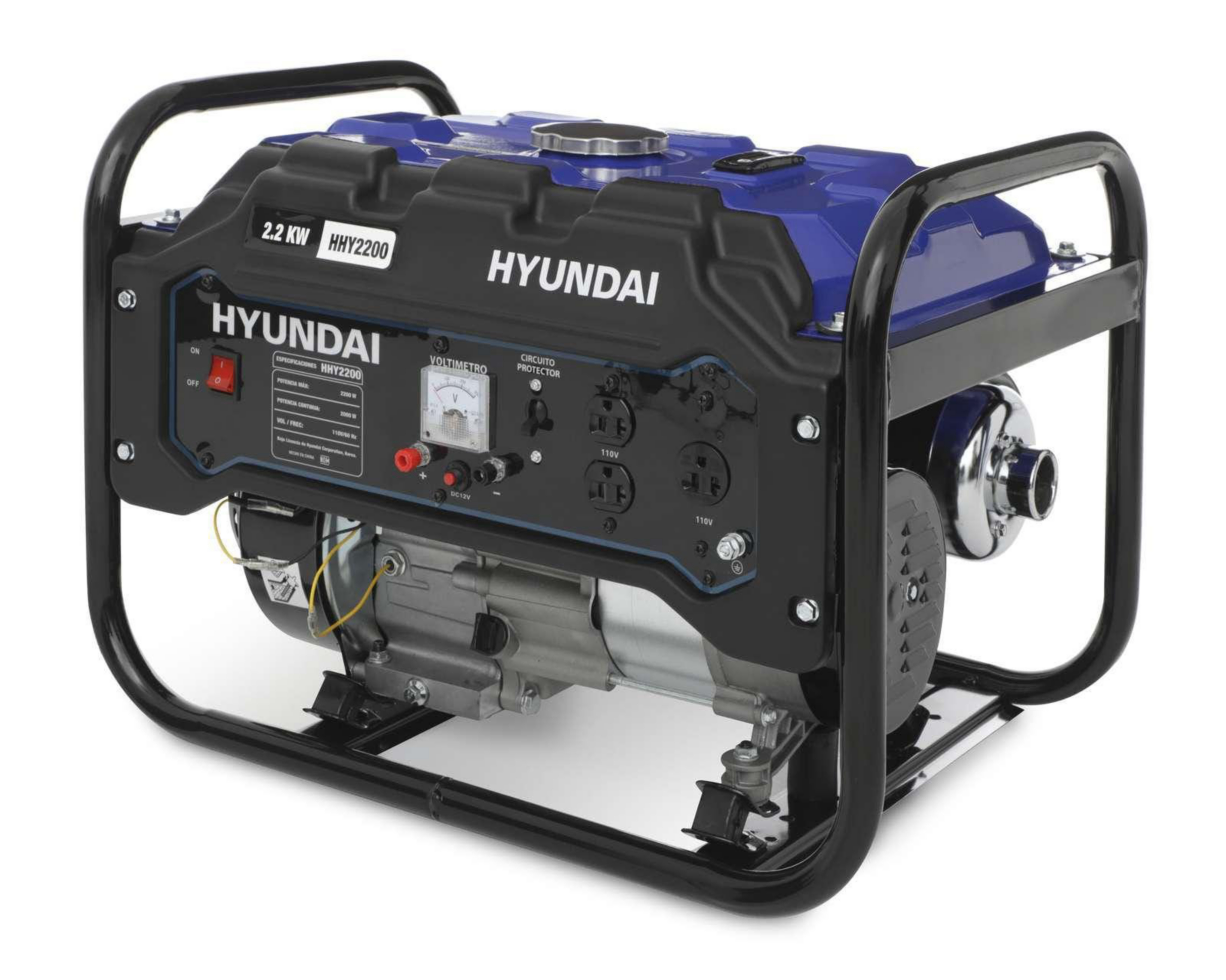 Generador de Luz Hyundai GASOL 6.5HP HHY 2200 W $11,299