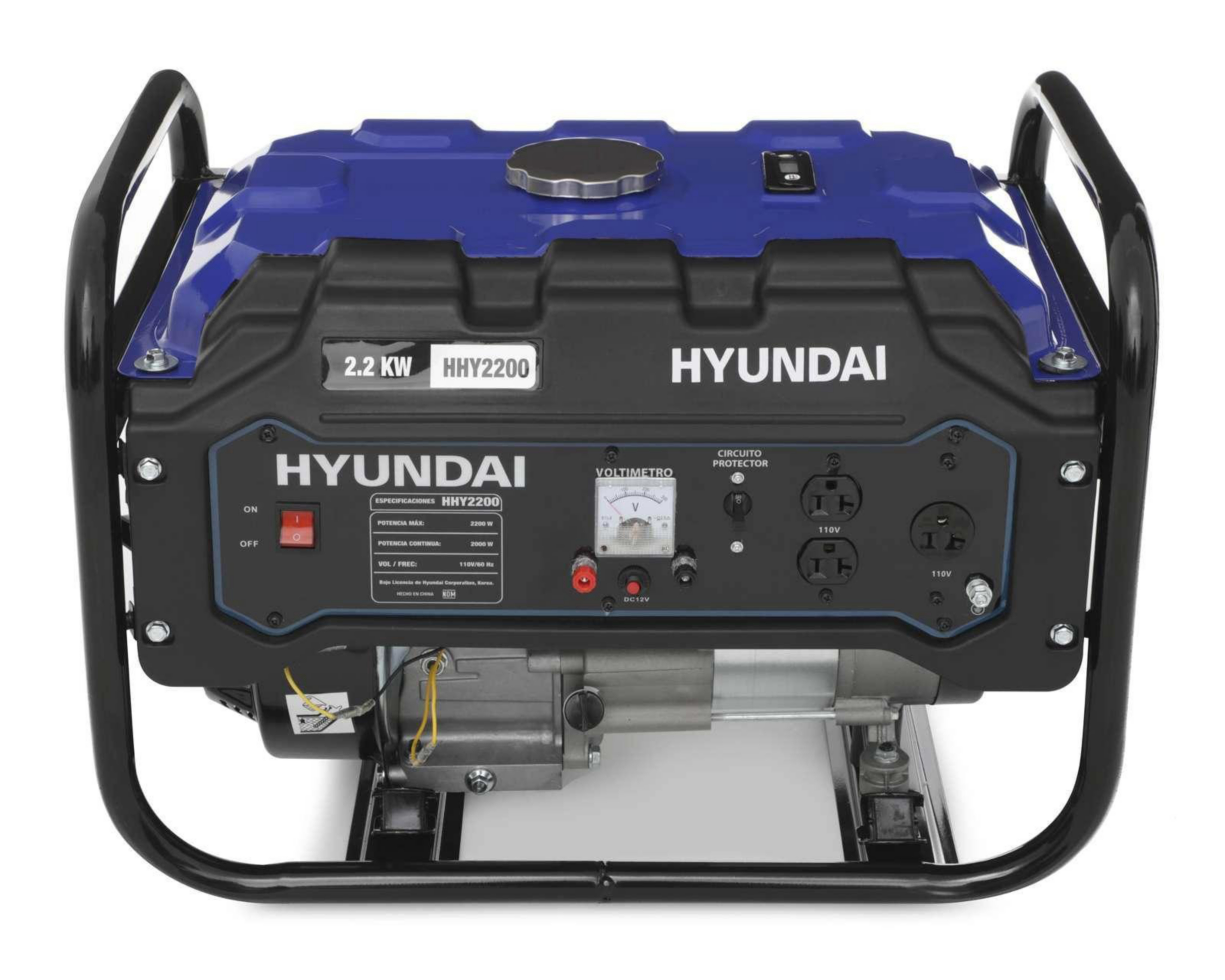 Foto 2 | Generador de Luz Hyundai GASOL 6.5HP HHY 2200 W