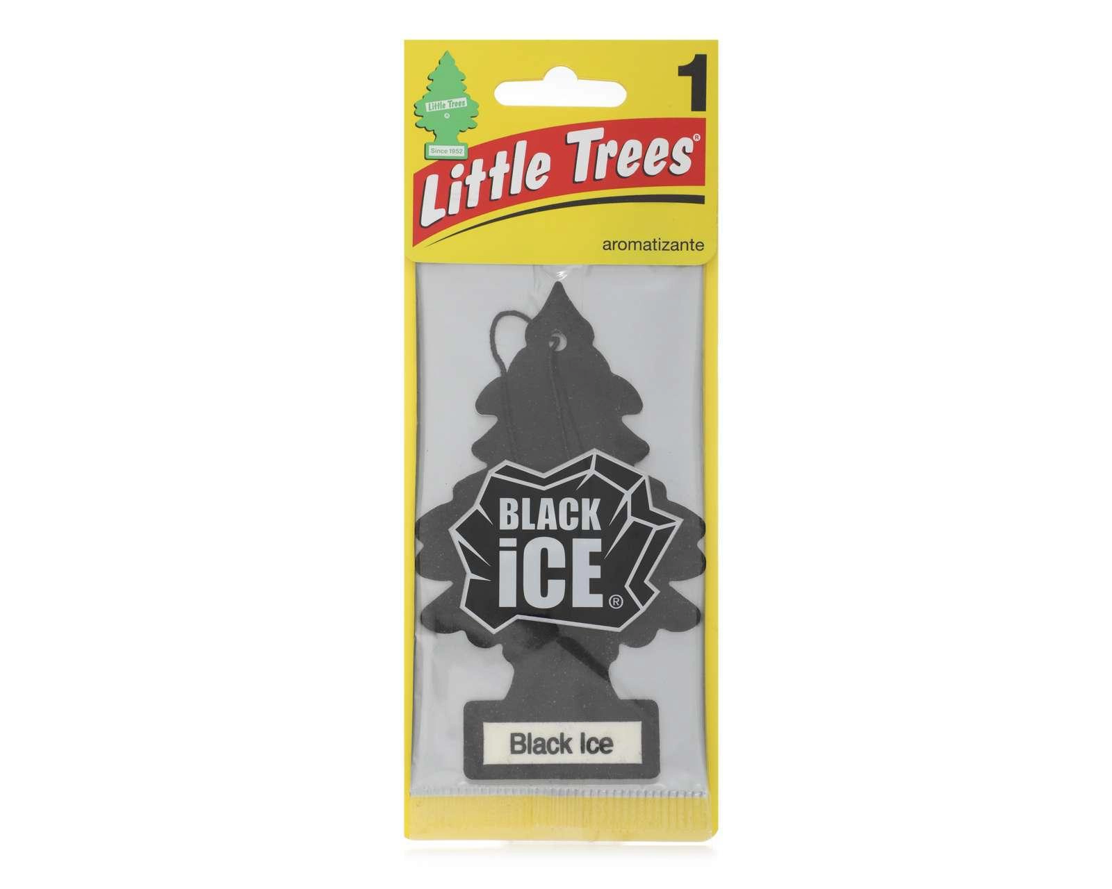 Aromatizante para Automóvil Little Trees Black Ice