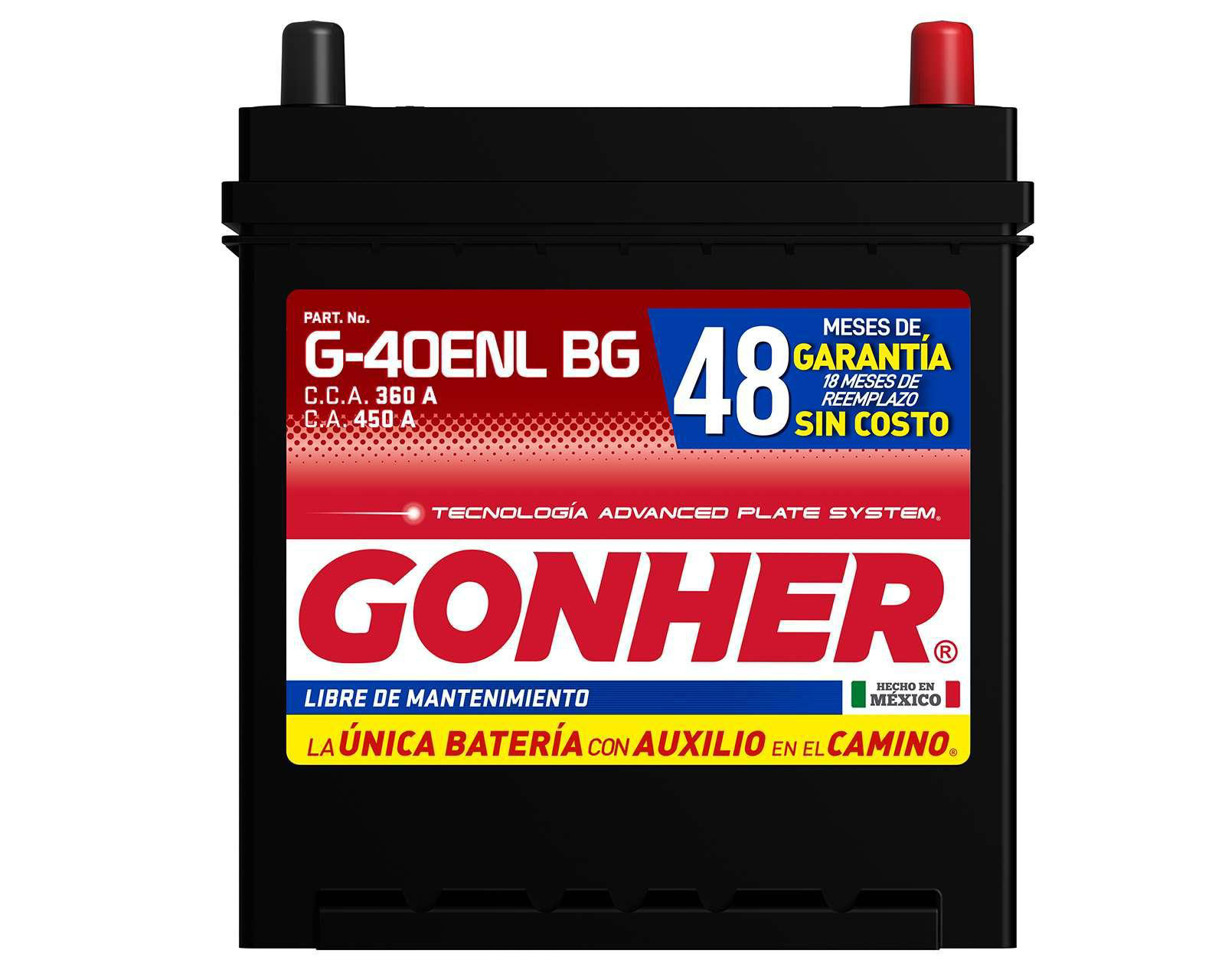 Acumulador Gonher G-40ENL