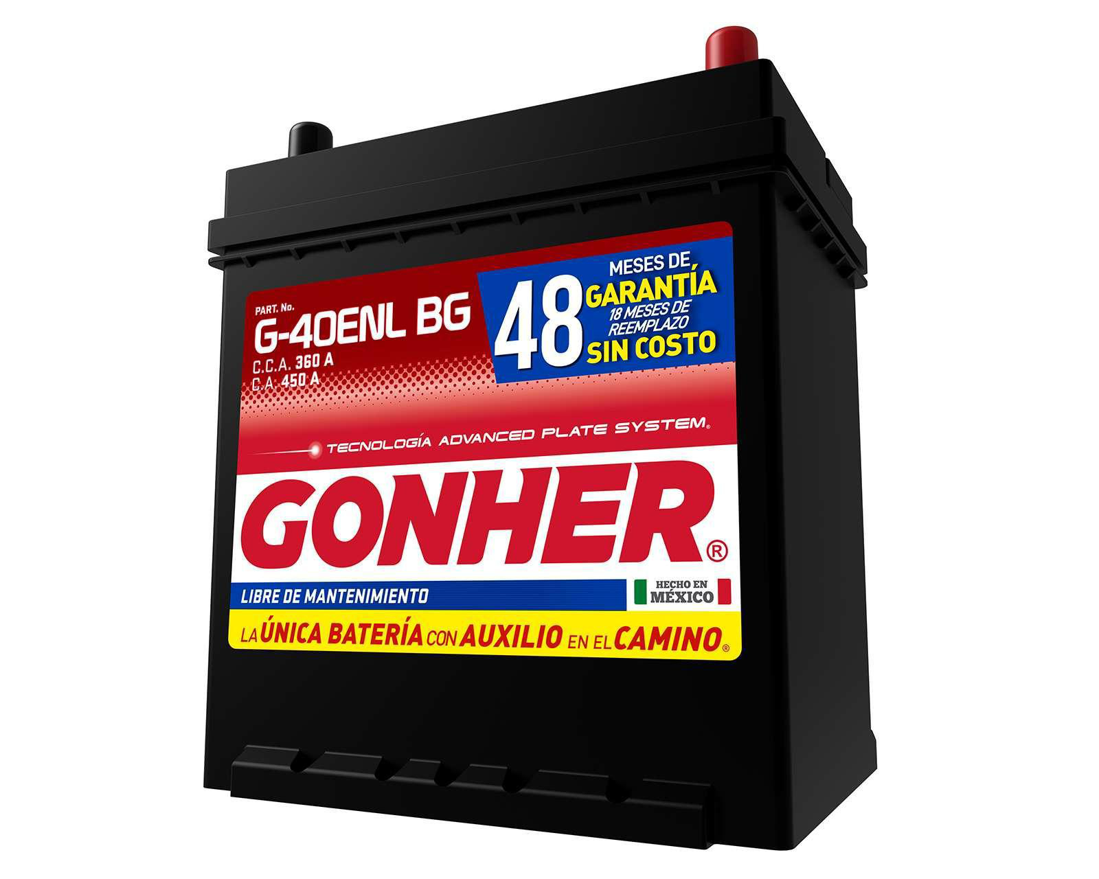 Foto 4 pulgar | Acumulador Gonher G-40ENL