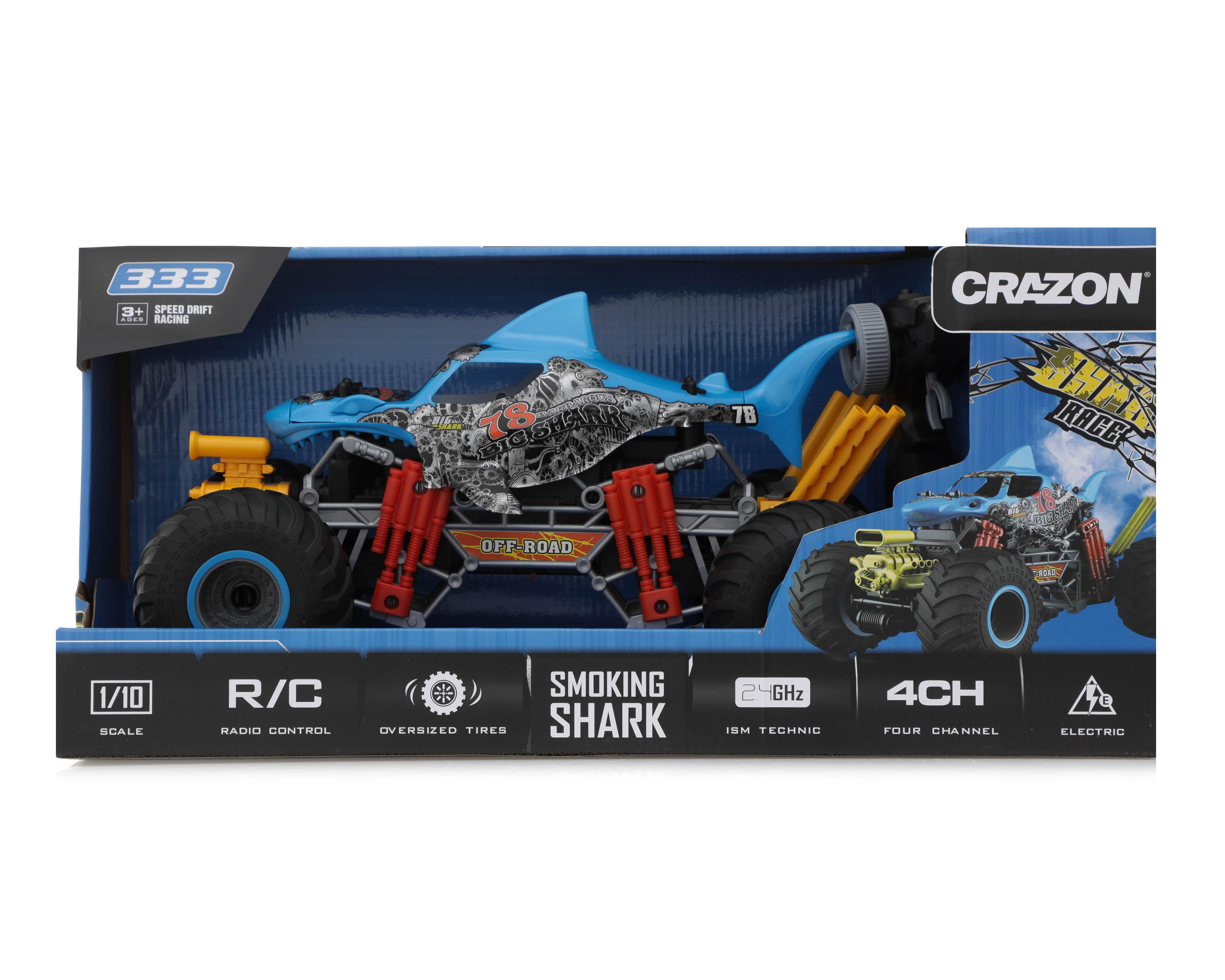 Foto 5 pulgar | Carro de Control Remoto Crazon Tiburón R/C