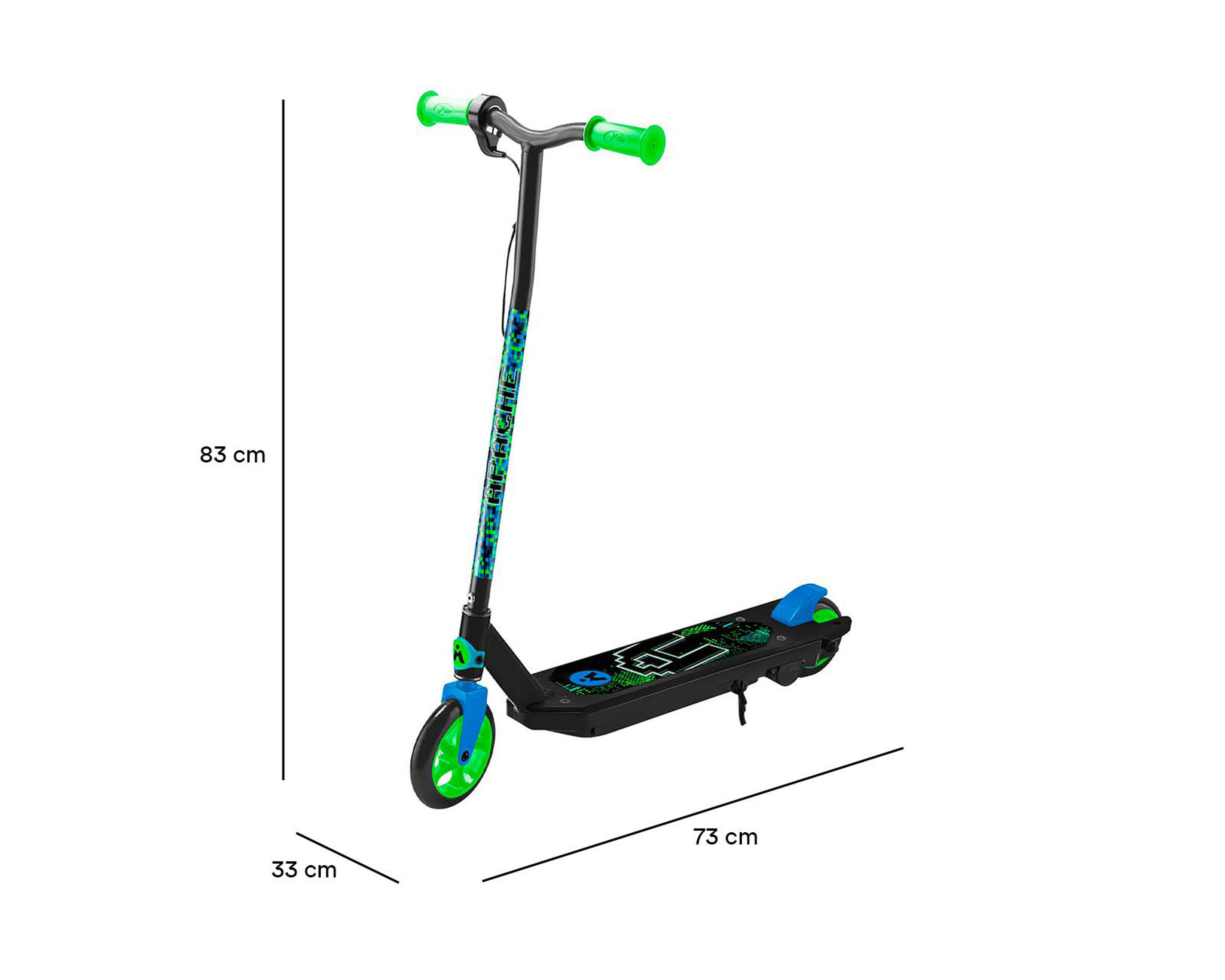 Foto 2 pulgar | Scooter Eléctrico Apache SEF12-AX con Plataforma Antiderrapante