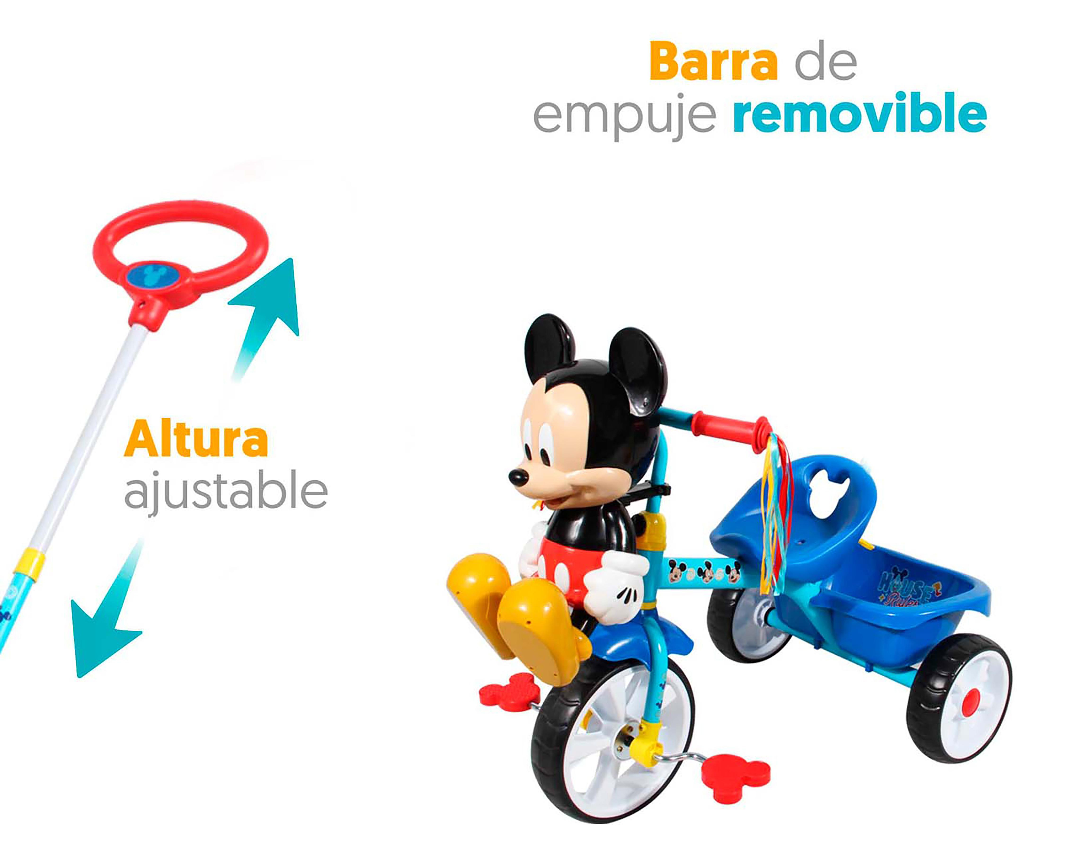 Foto 4 pulgar | Triciclo Apache Mickey Mouse Azul