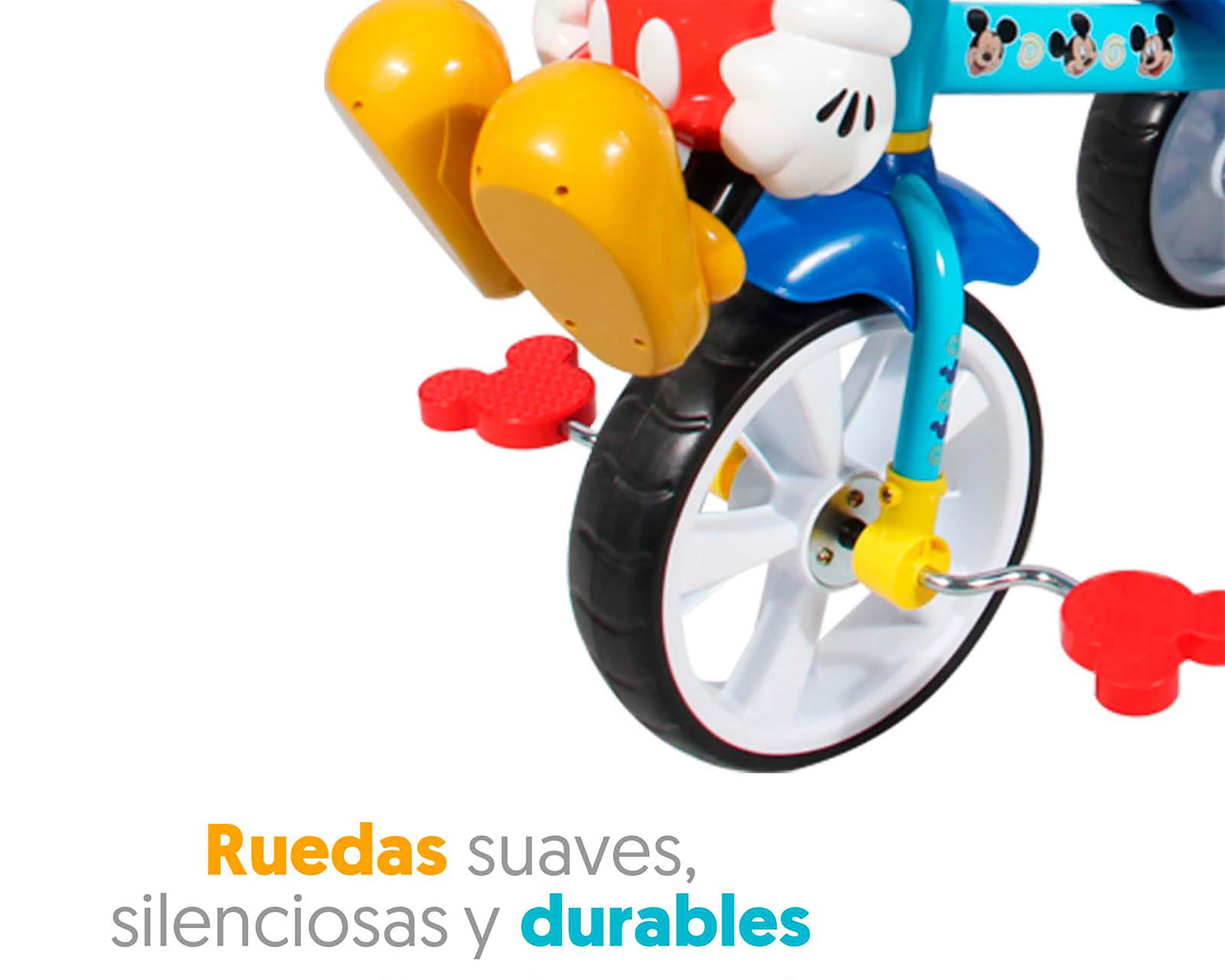 Foto 5 pulgar | Triciclo Apache Mickey Mouse Azul