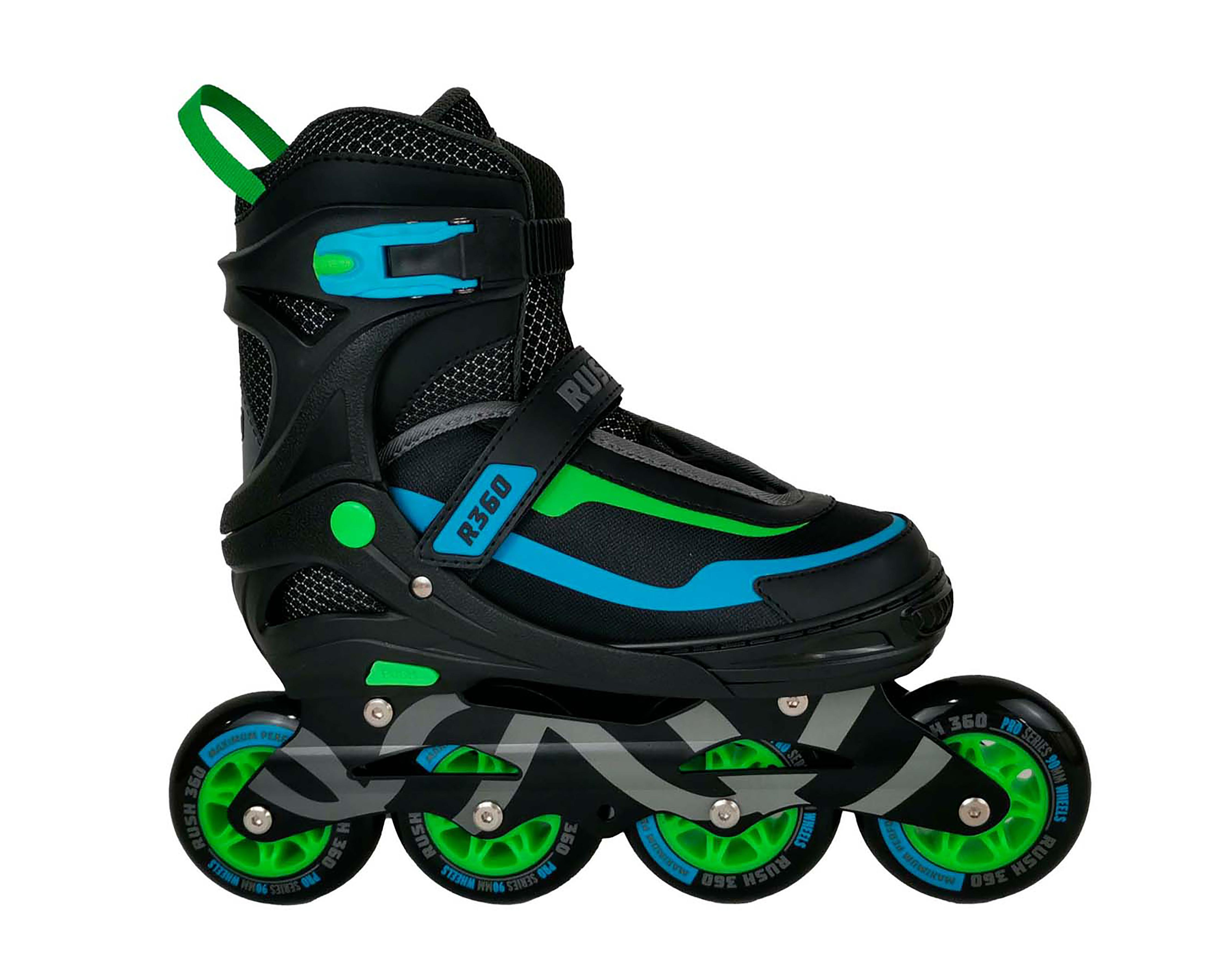 Foto 2 pulgar | Patines Apache Rush 360 A-SKFW-M Negros Talla L 26-28