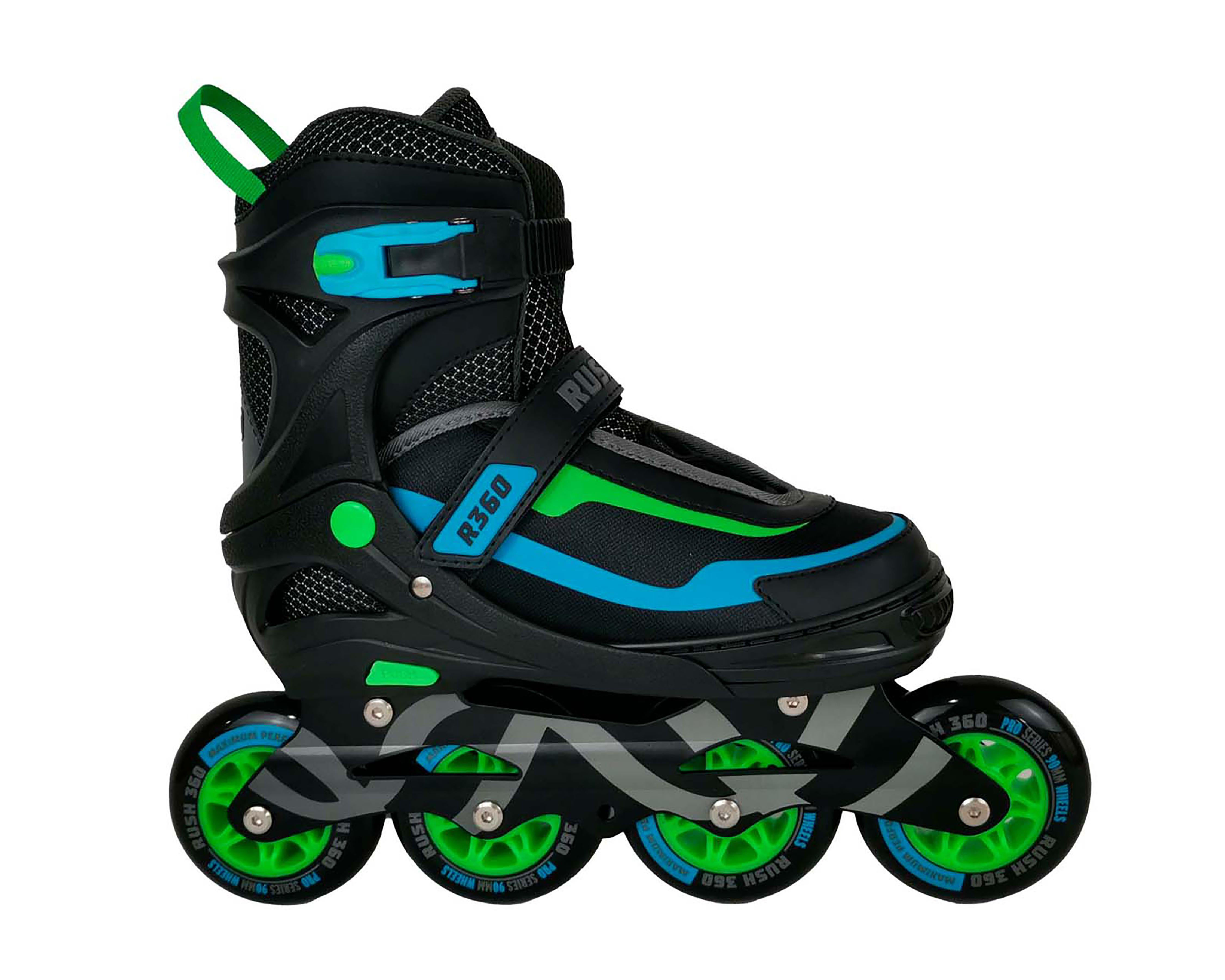 Patines Apache Rush 360 A-SKFW-M Negros Talla L 26-28