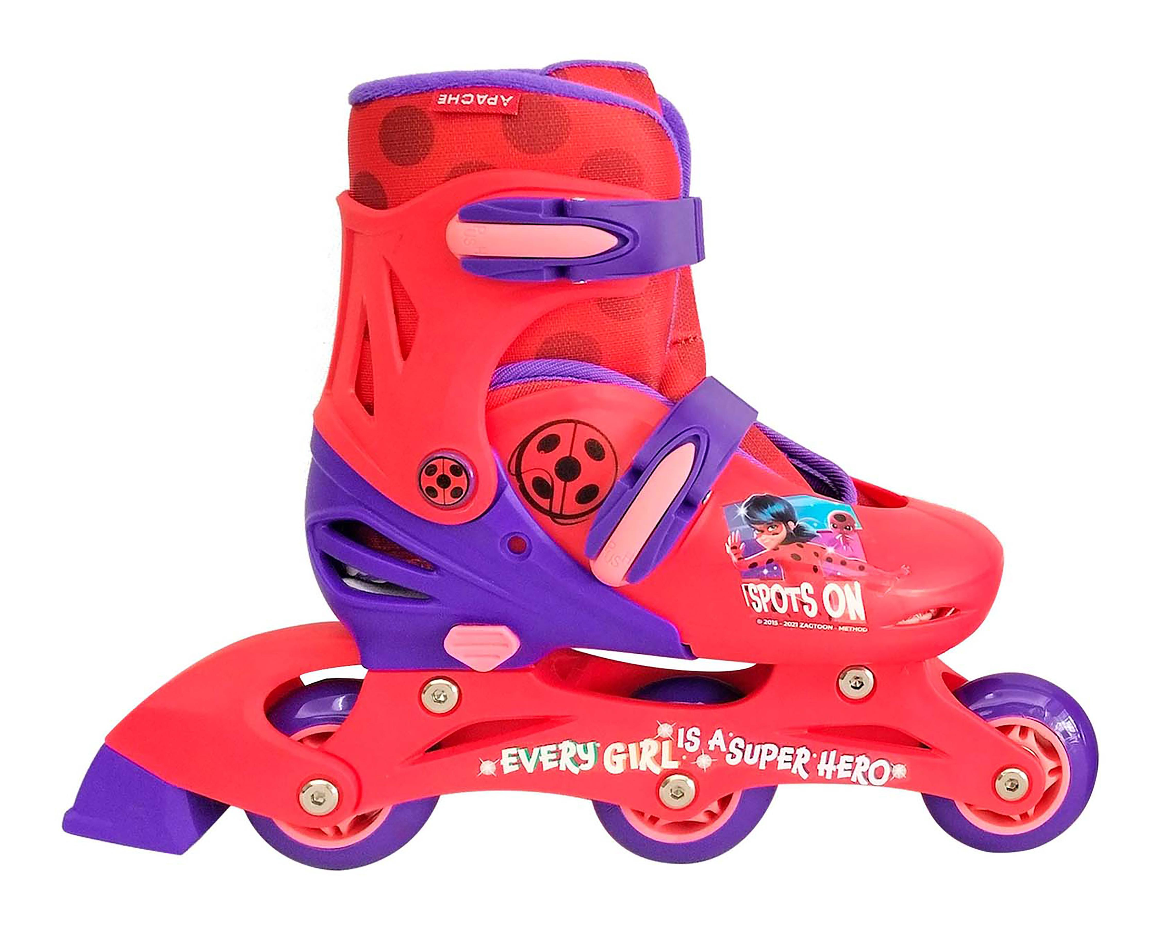 Patines Apache Ladybug To-SKLB-S Rojos Talla 19