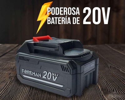 Foto 5 | Esmeriladora Foreman ANG INAL 20V FO57472