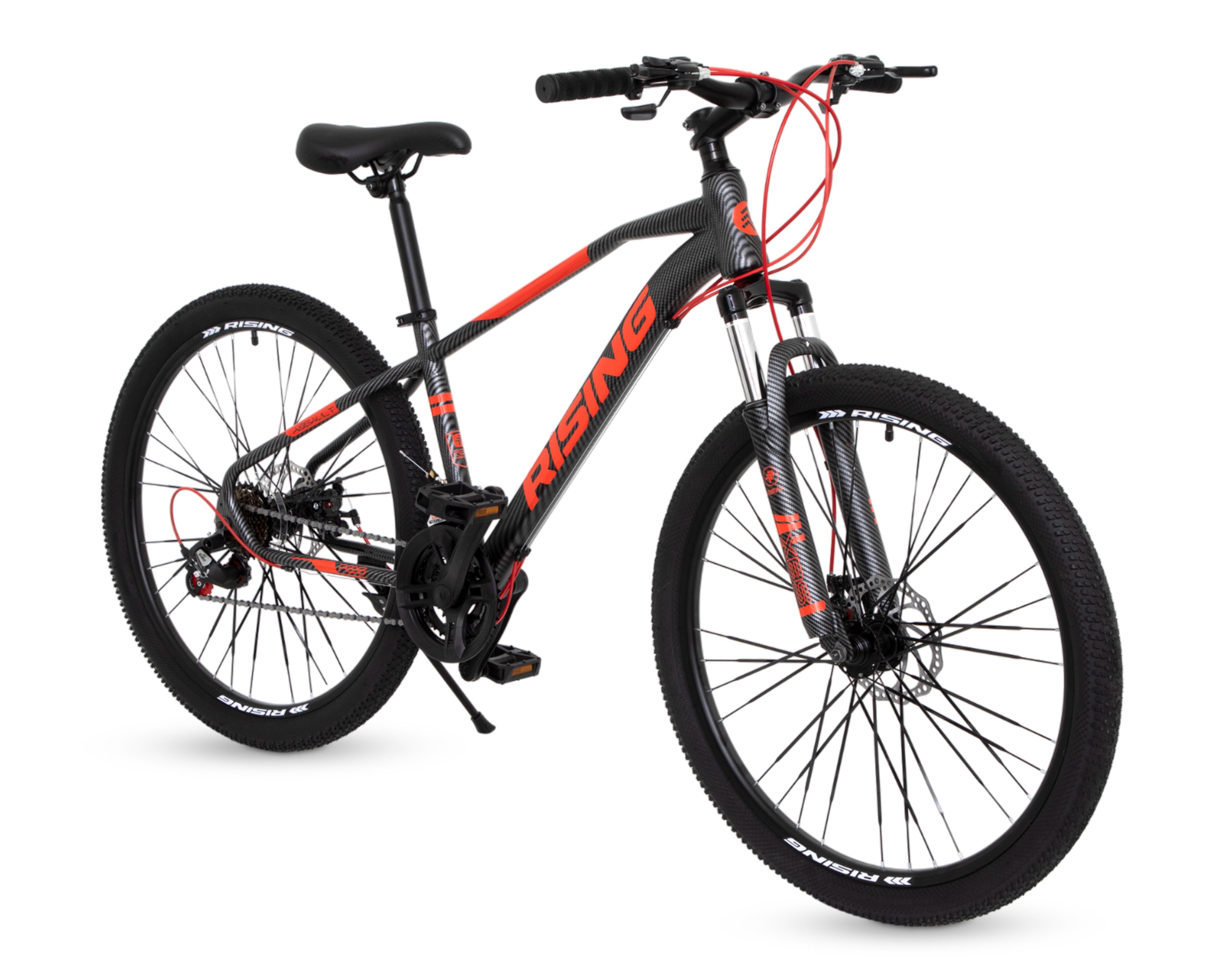 Bicicleta de Montaña Rising Bike Assault 26" Negra