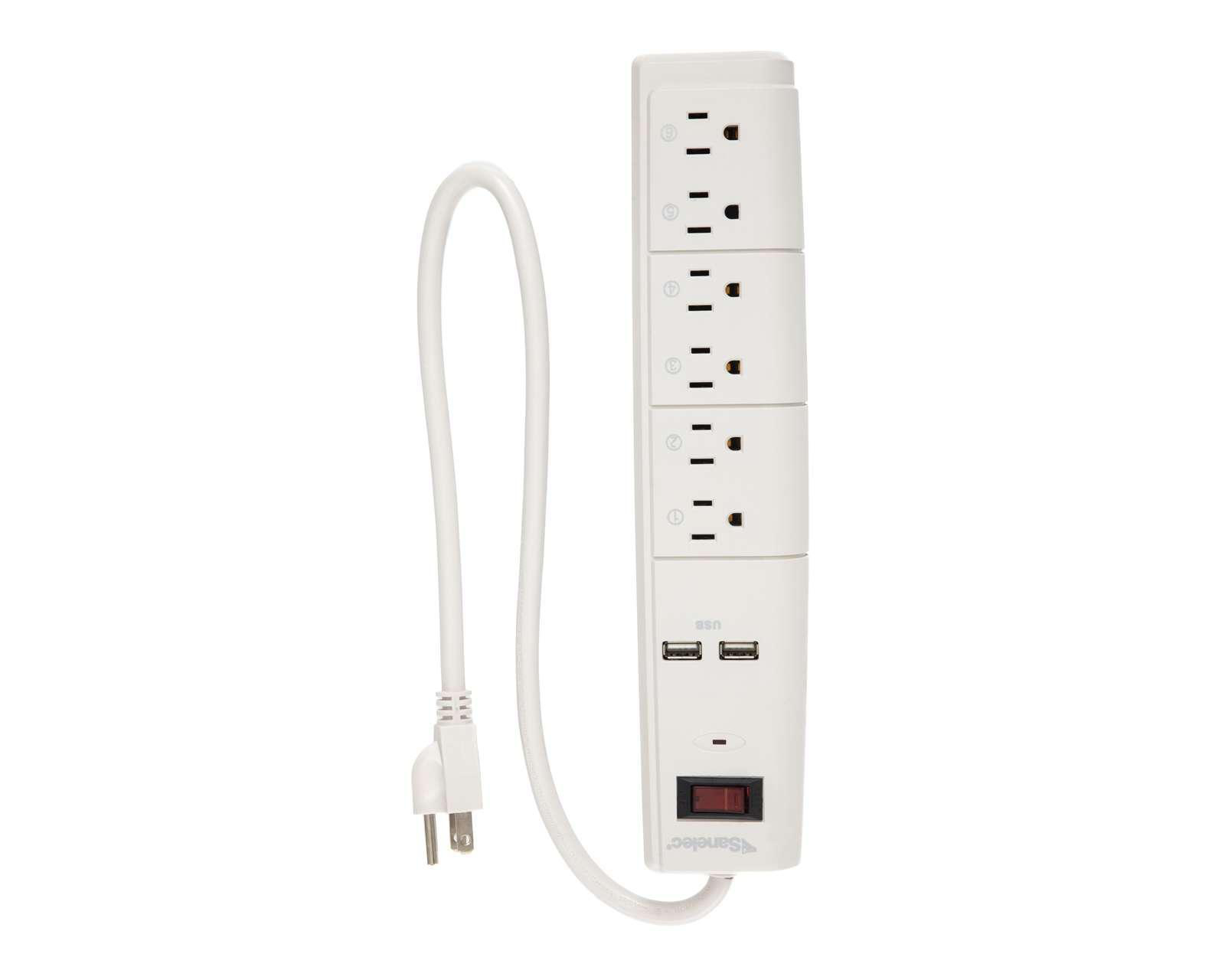 Multicontacto Sanelec 6 Contactos $549
