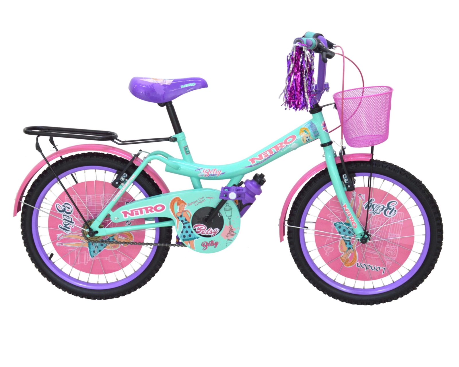 Bicicleta Infantil Besty 20" Azul