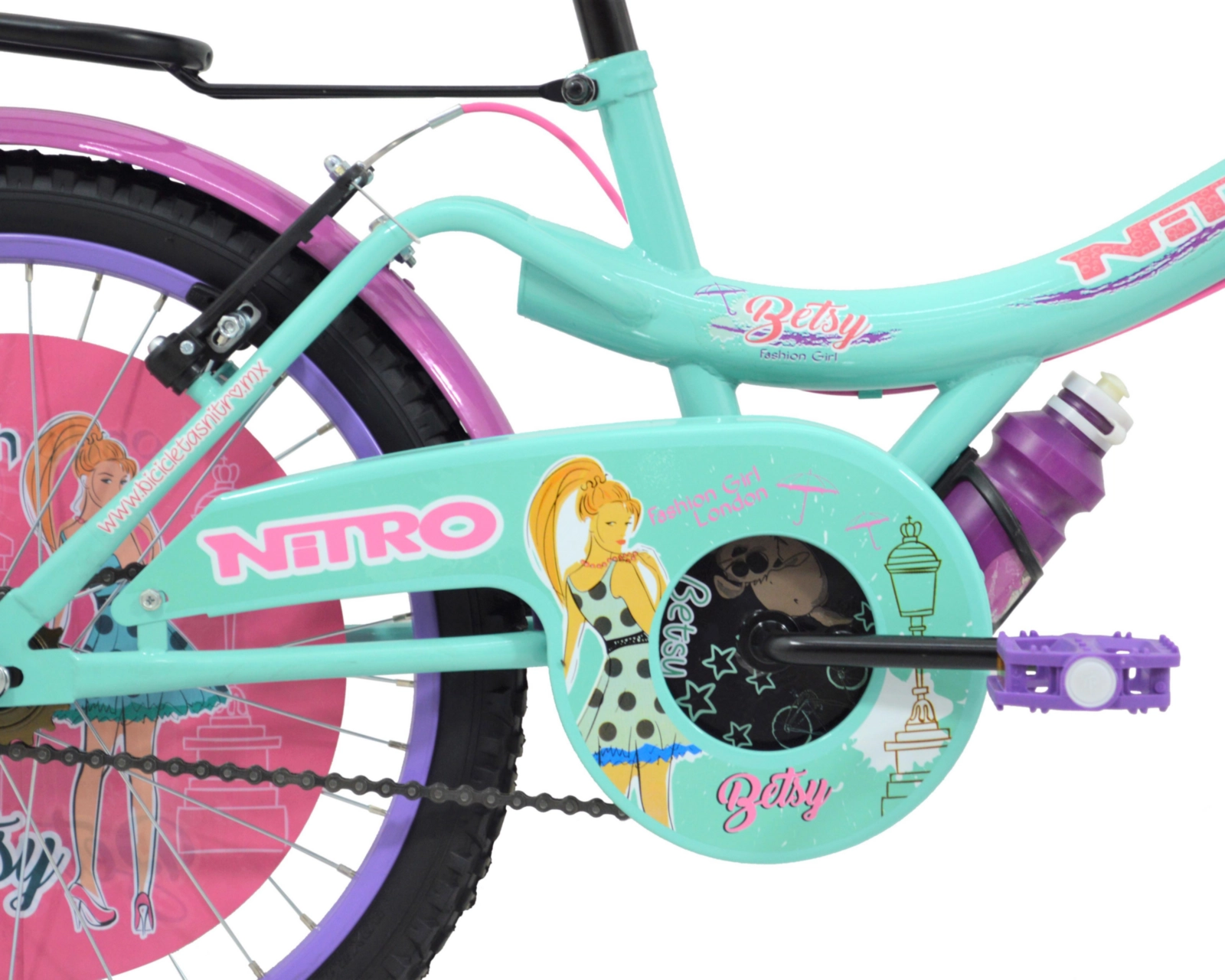 Foto 4 pulgar | Bicicleta Infantil Besty 20" Azul