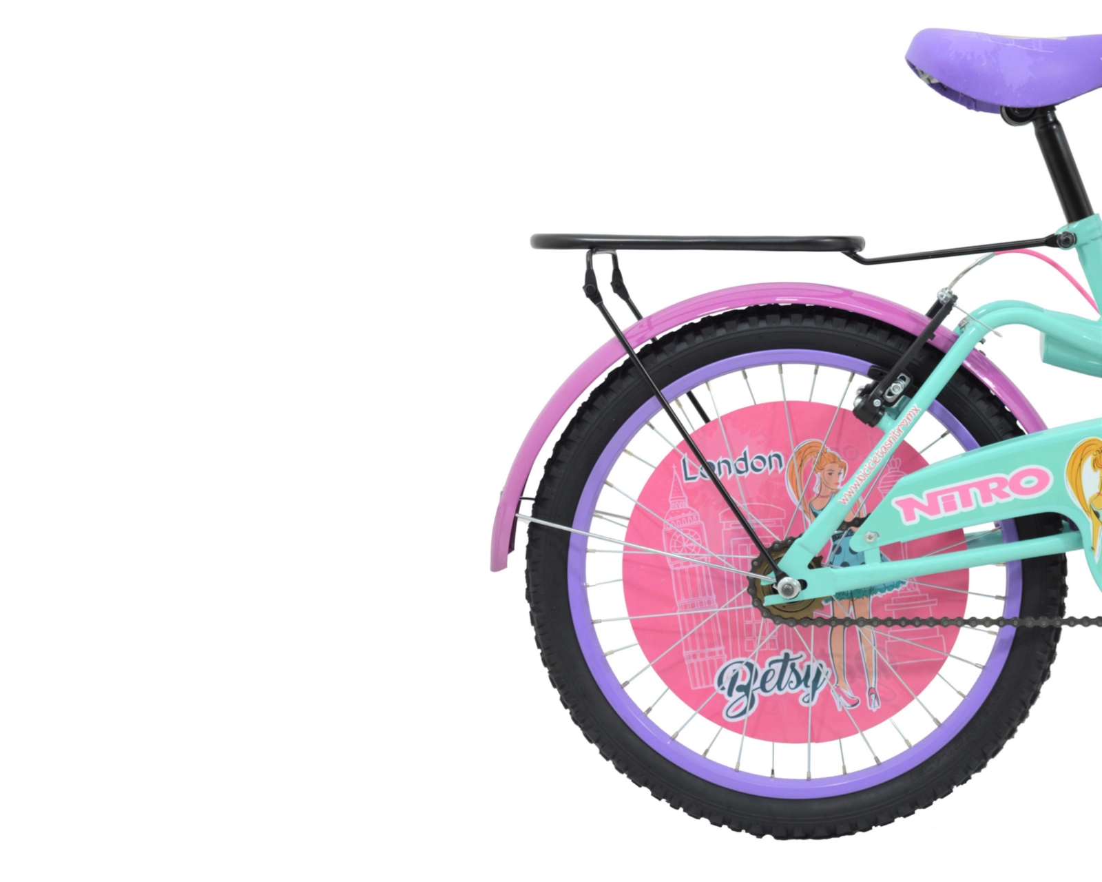 Foto 5 pulgar | Bicicleta Infantil Besty 20" Azul