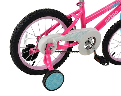Foto 4 | Bicicleta Infantil Getgo Rain 16" Rosa