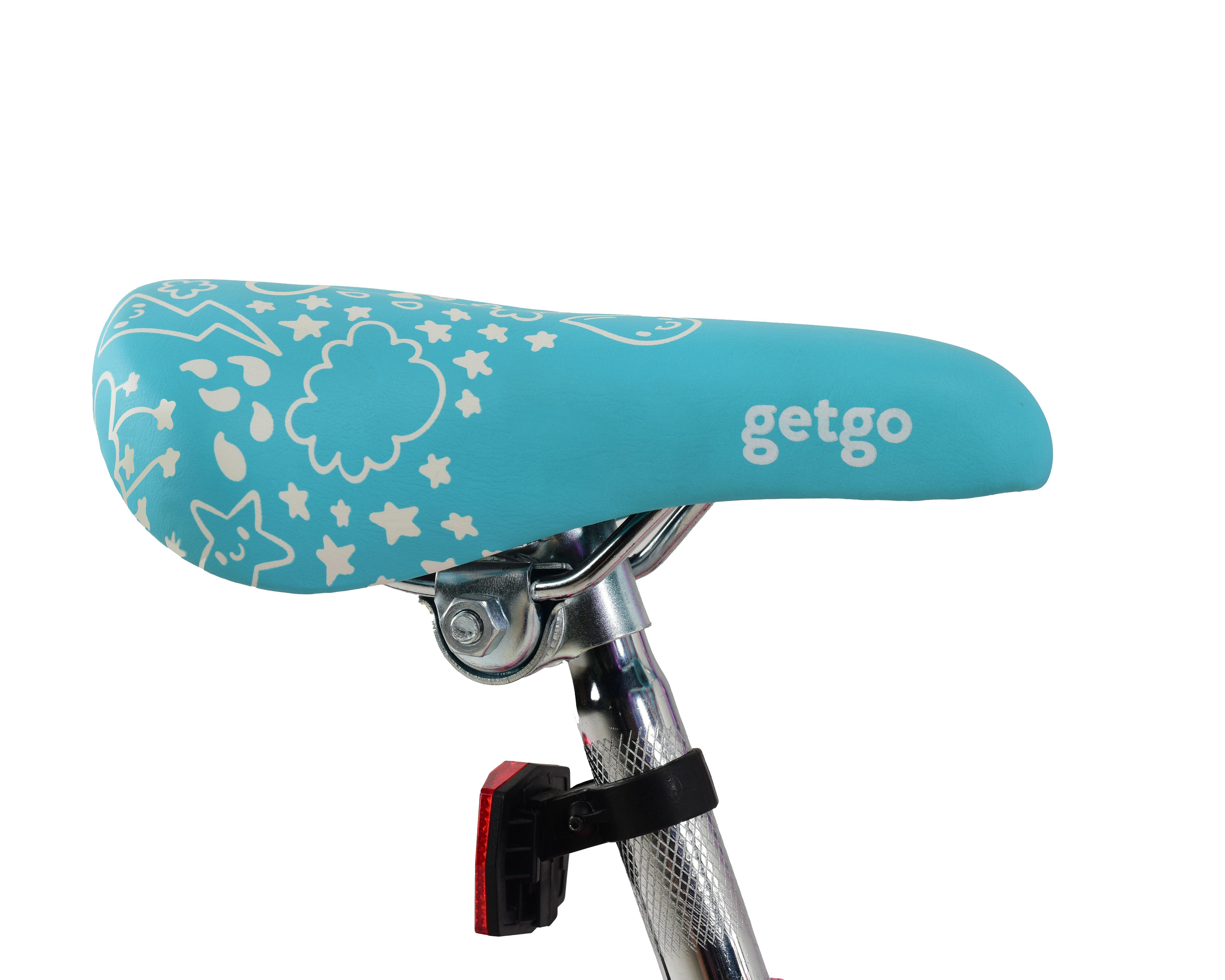 Foto 6 pulgar | Bicicleta Infantil Getgo Rain 16" Rosa