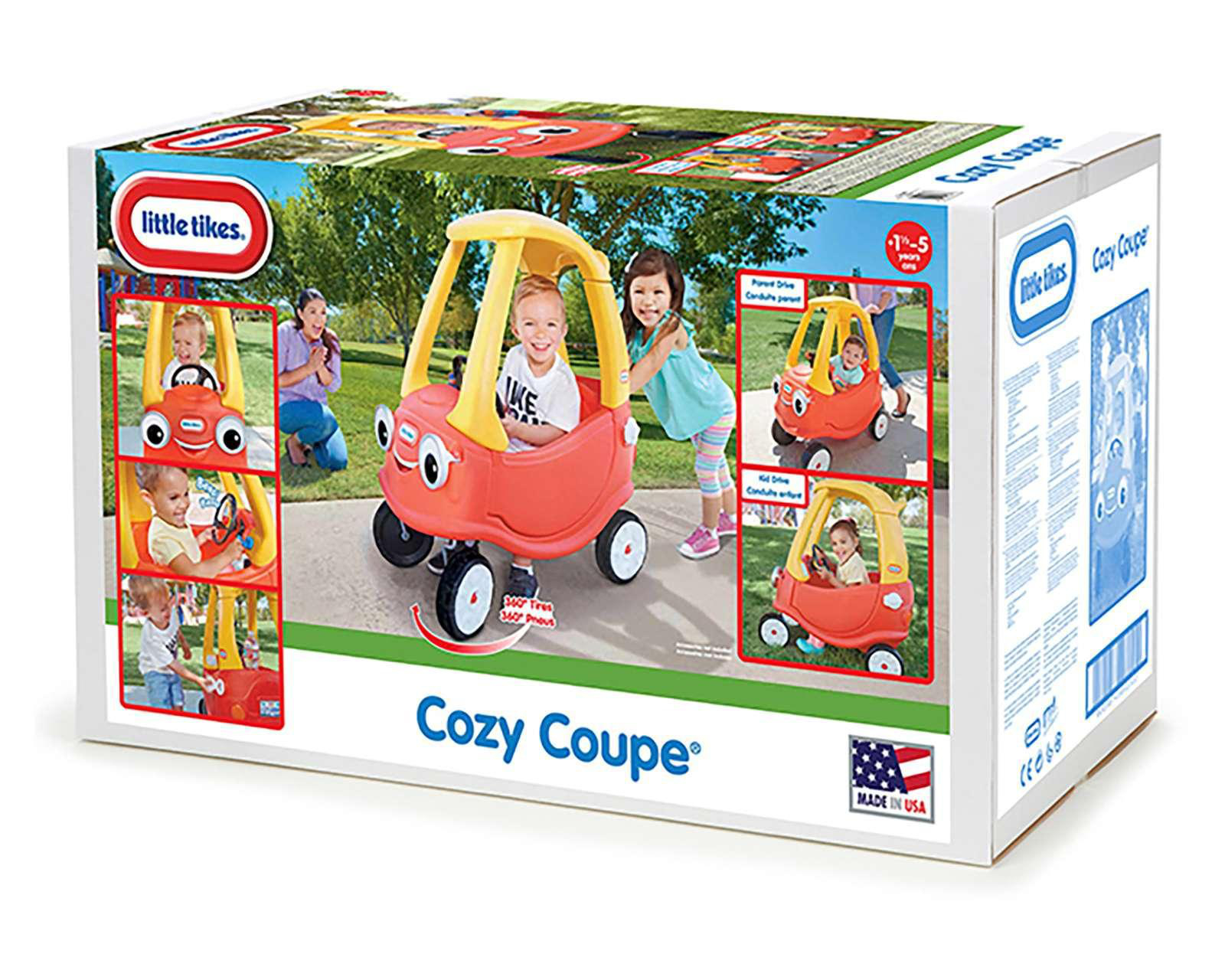 Foto 5 pulgar | Carrito de Paseo Little Tikes Cozy Coupe Rojo