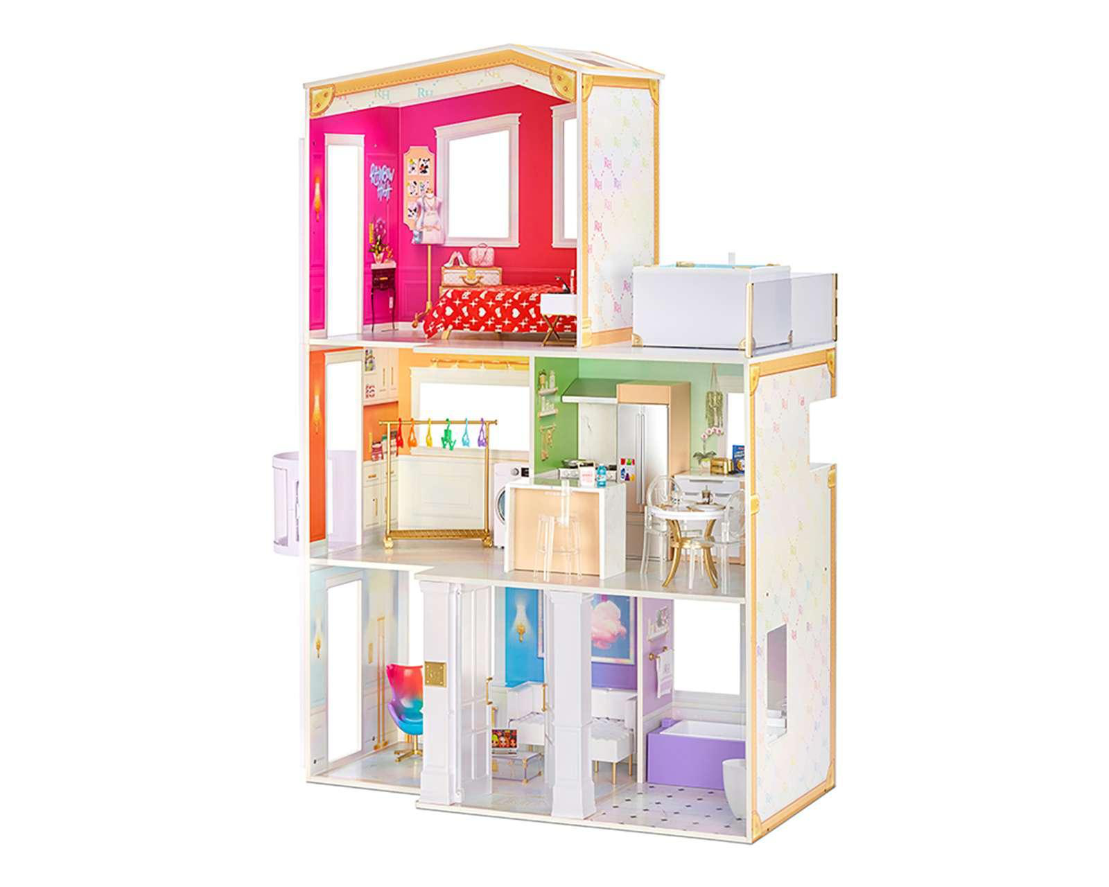 Casa de Muñecas Little Tikes Rainbow High House Multicolor