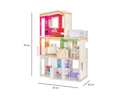Foto 5 | Casa de Muñecas Little Tikes Rainbow High House Multicolor